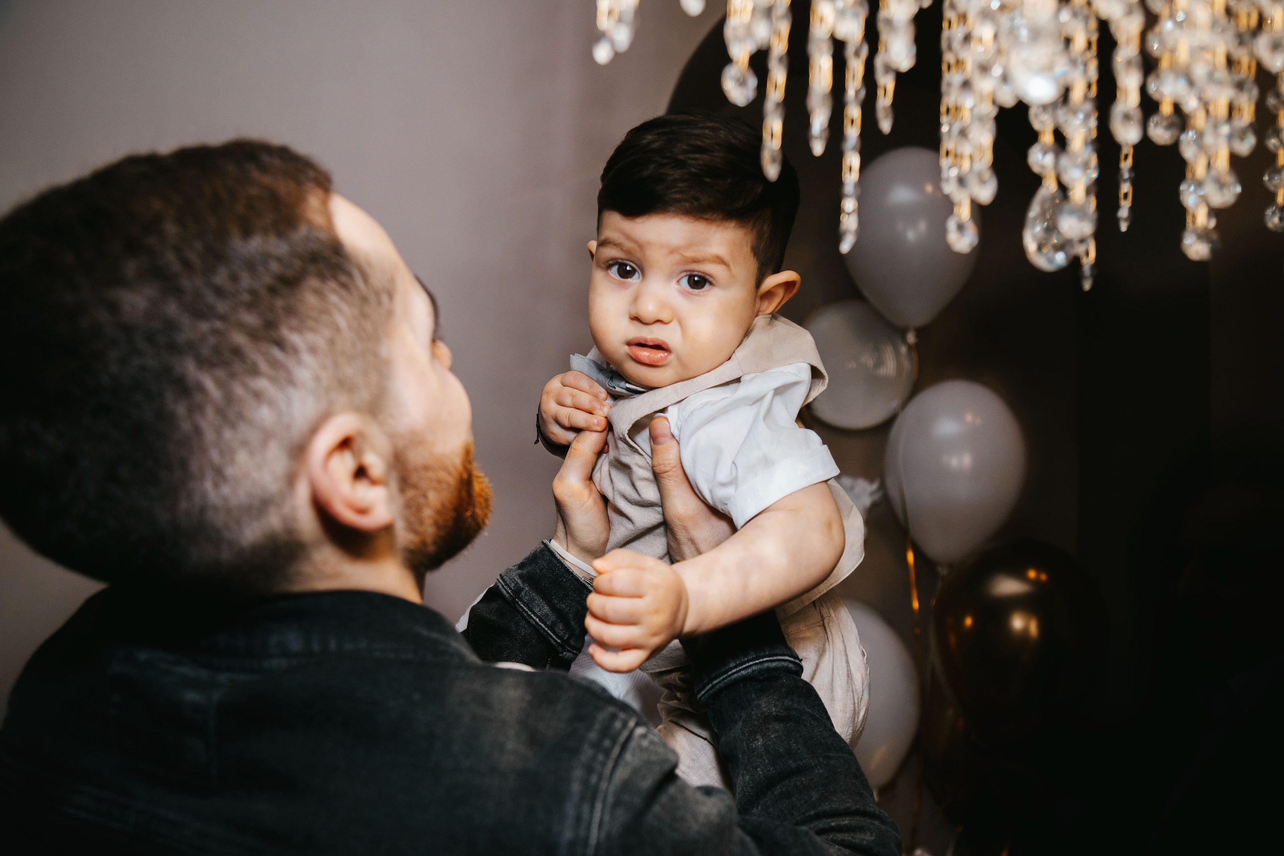 Первый день Рождения Ризвана. Семейный lifestyle фотограф в Санкт-Петербурге Людмила Пахомова