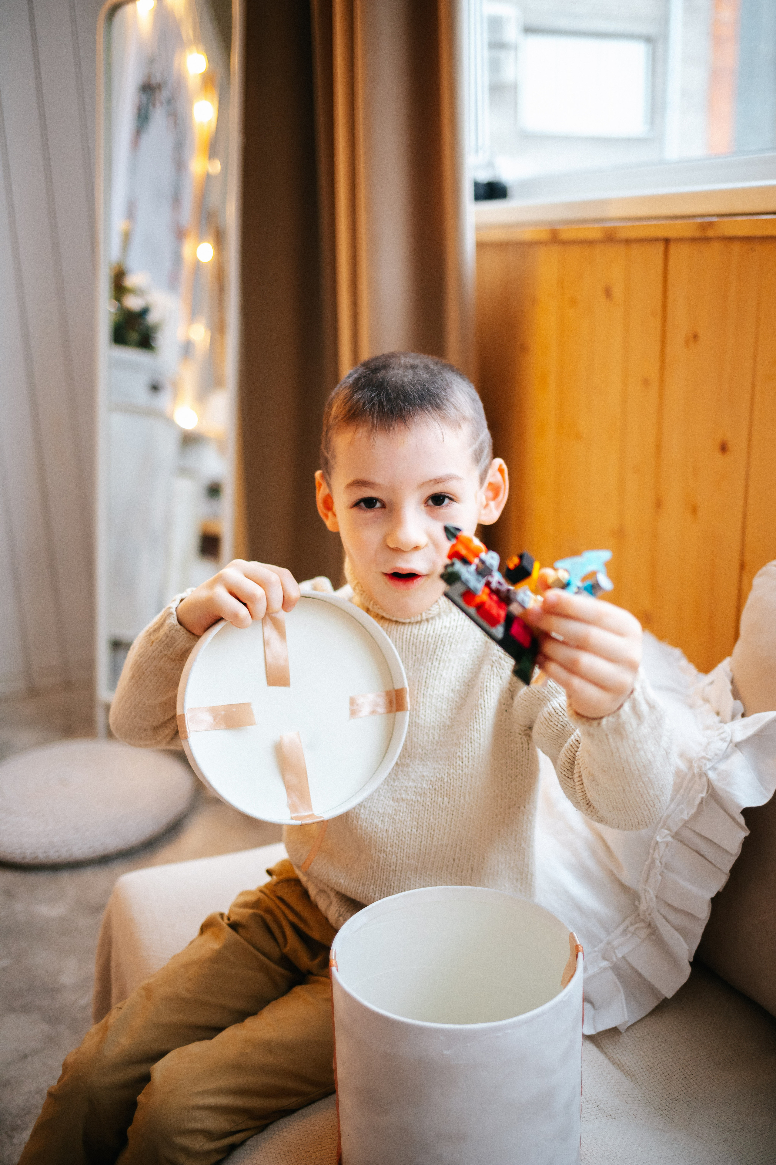 Новогодняя фотосессия (Серёжа, Аня, Лев, Вероника). Семейный lifestyle фотограф в Санкт-Петербурге Людмила Пахомова
