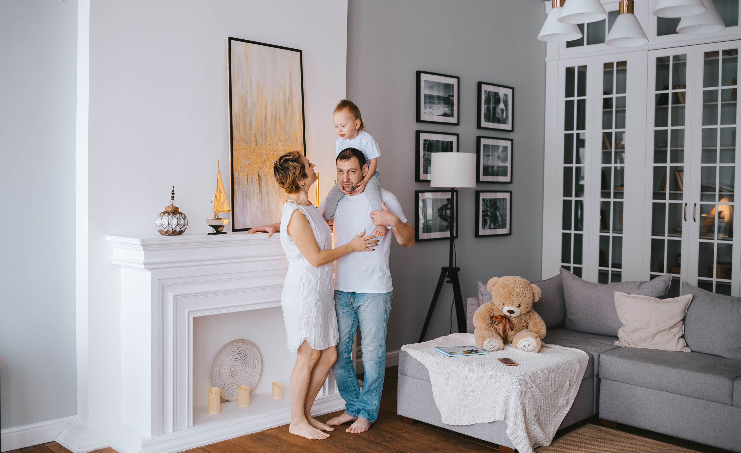 Антон, Анна, Гриша. Семейный lifestyle фотограф в Санкт-Петербурге Людмила Пахомова