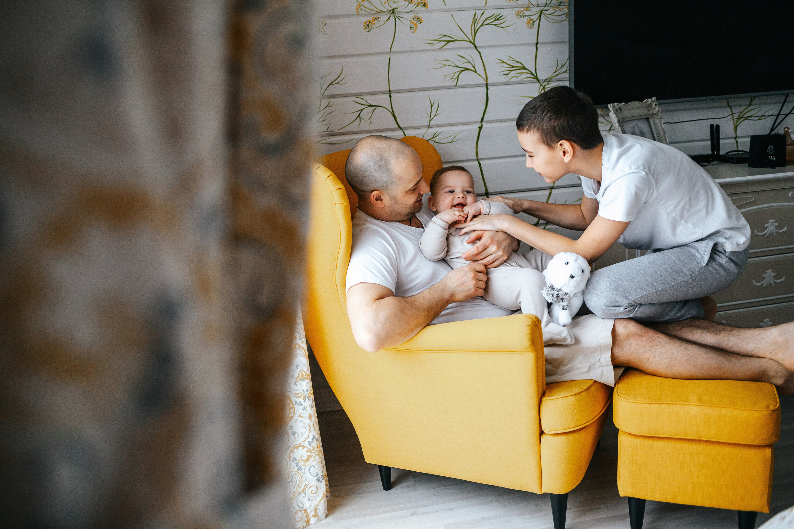 Александр, Анна, Артём и Миша. Семейный lifestyle фотограф в Санкт-Петербурге Людмила Пахомова