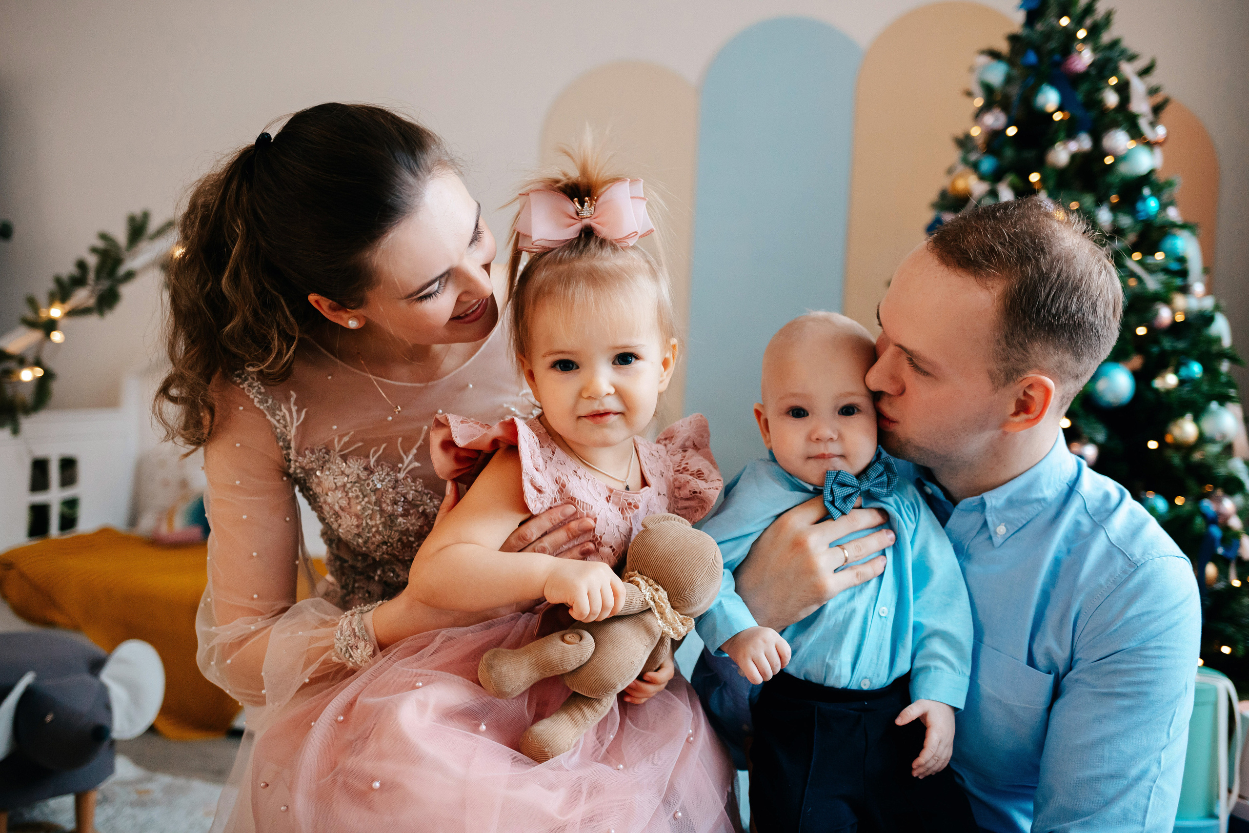 Новогодняя фотосессия. Семейный lifestyle фотограф в Санкт-Петербурге Людмила Пахомова