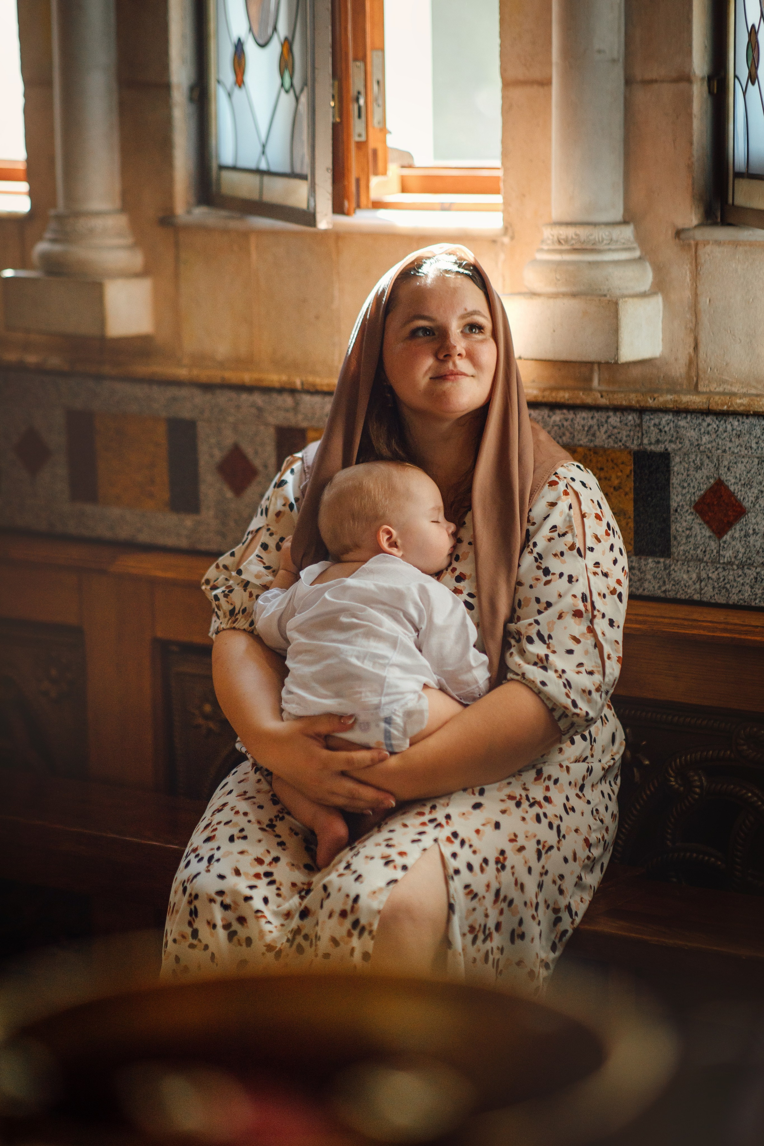 Крещение Егора (Георгия) Державный храм, св. Елисаветенского монастыря, Новинки, август 2024