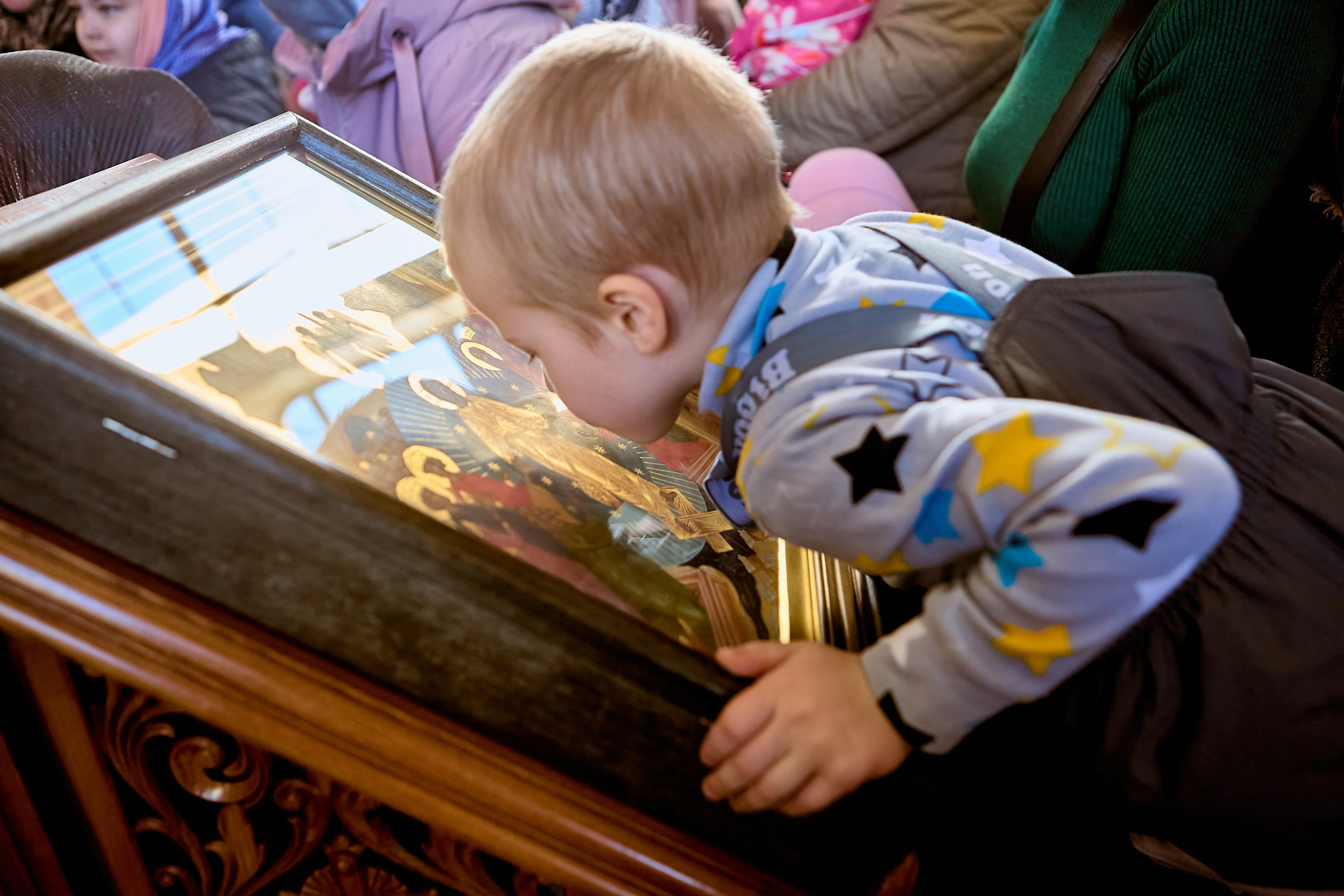 Фотографии в храме во второе Воскресение Великого поста