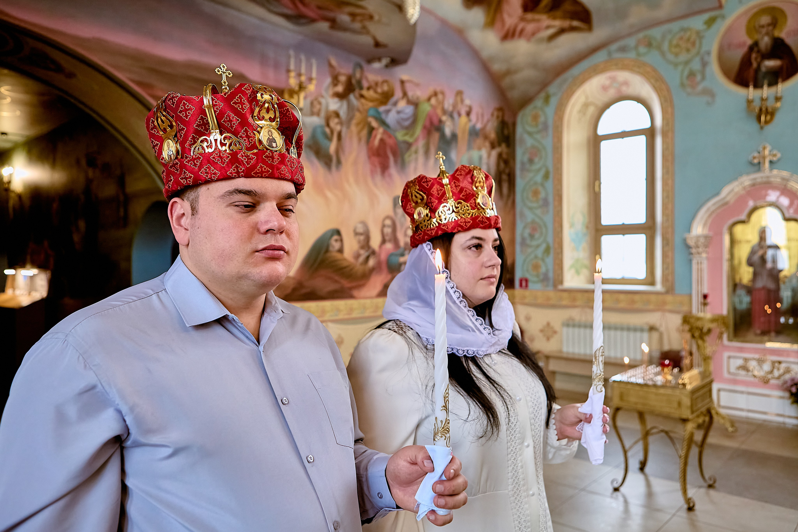 Православный портретный фотограф Николай Голованов Дзержинск Таинство Венчания