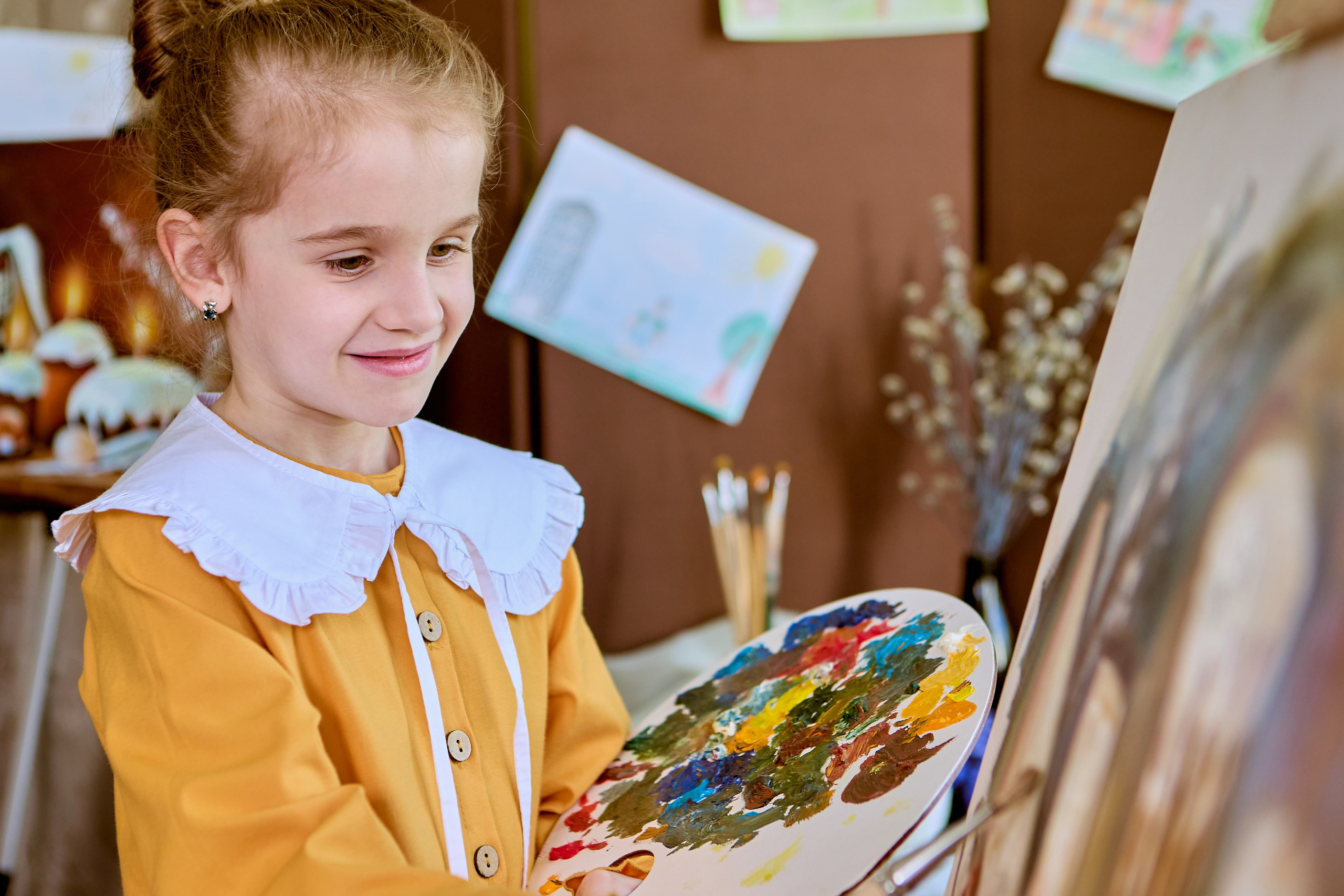 Творческая фотосессия художники