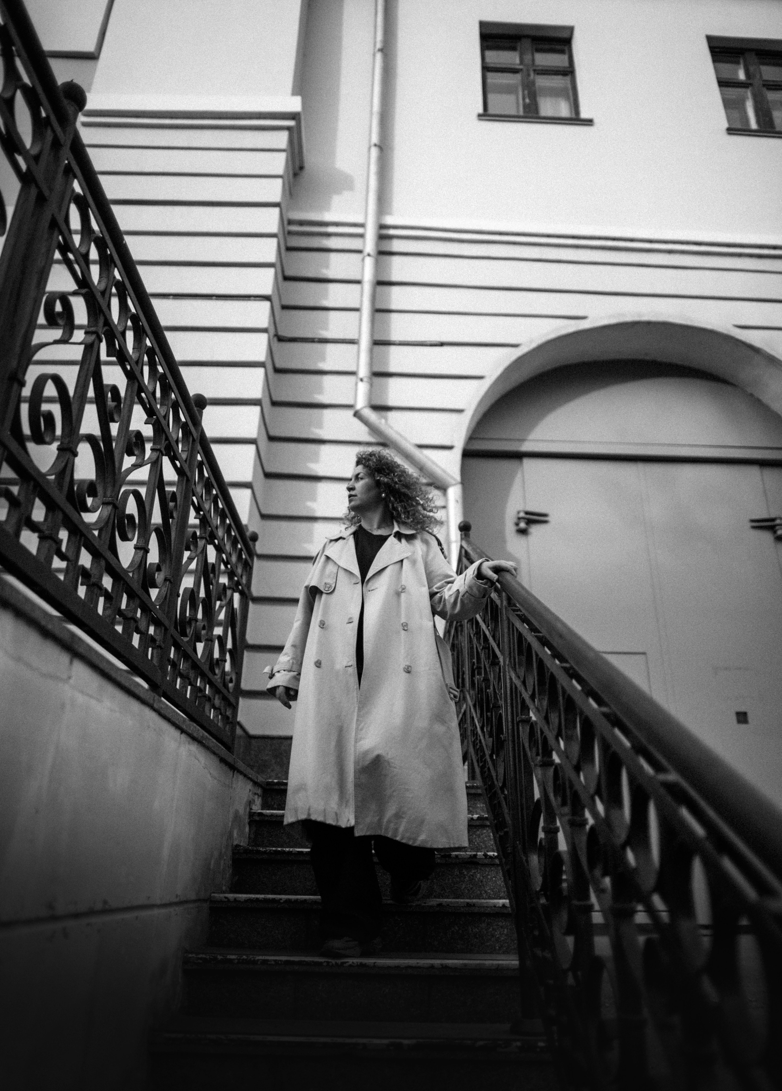 Рассвет в городе: Ира и парсон Гром. Портфолио