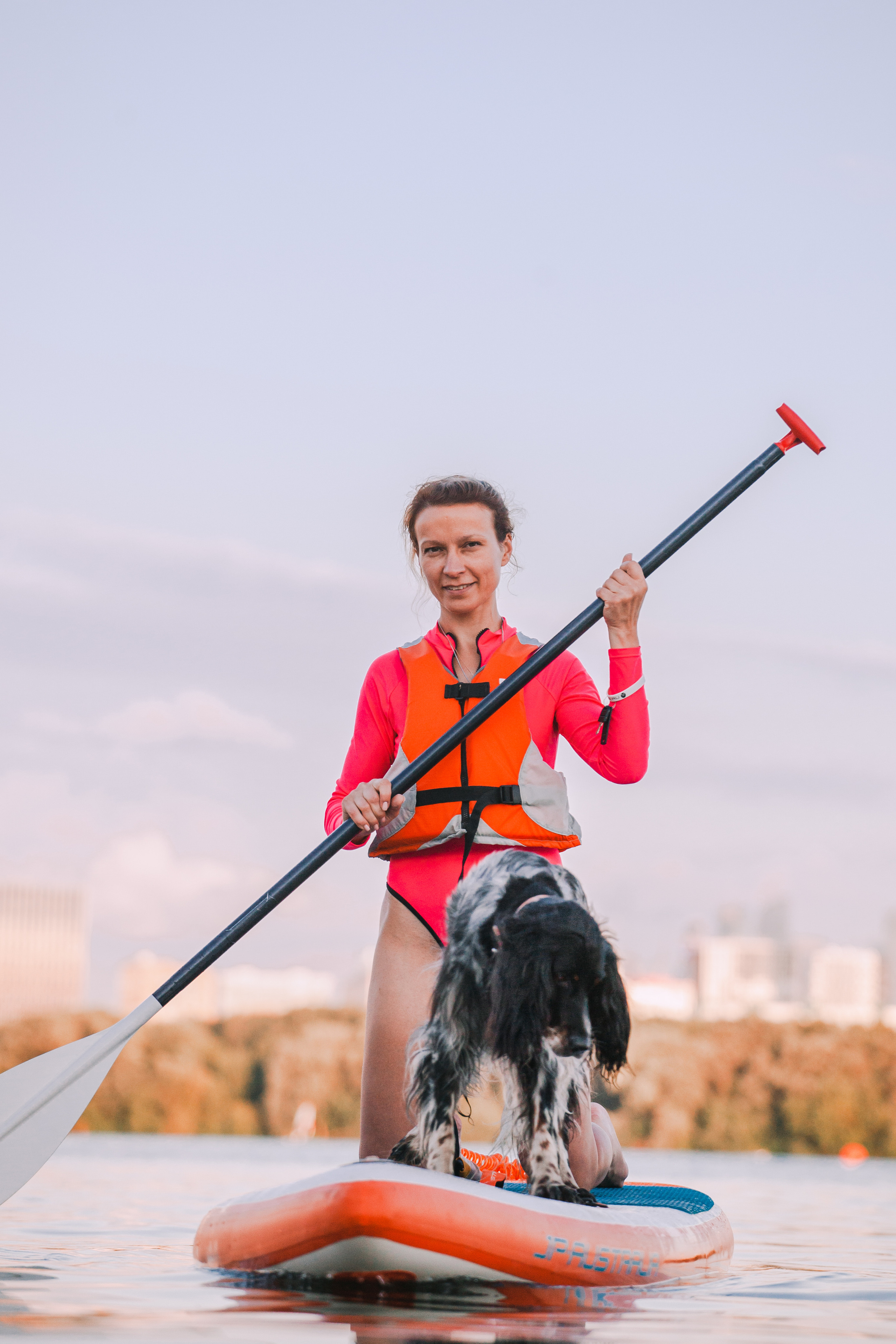 Света и Егор на сапах. Фотограф-анималист Татьяна Степанова