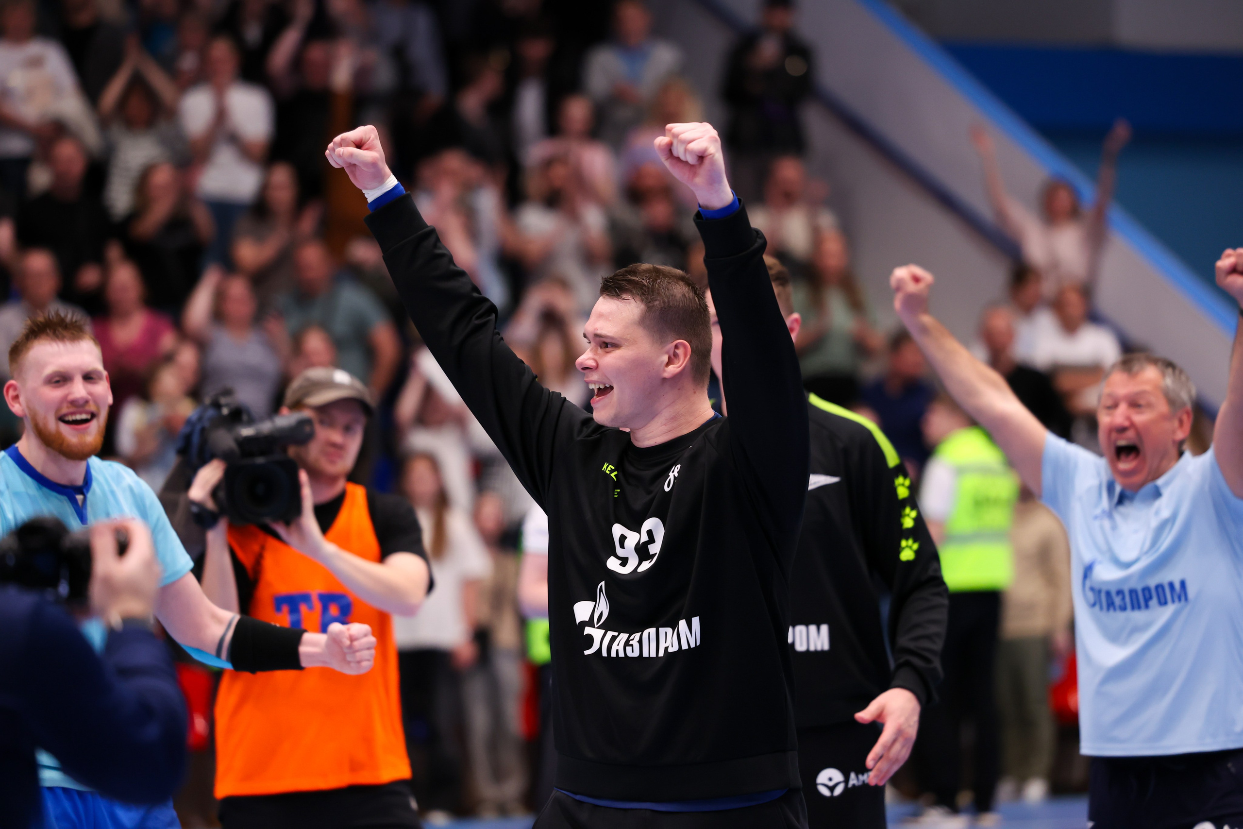 ГК Зенит — ГК ЦСКА финал ЧР2024/25 3 игра 28.05.2025. Спортивный и репортажный фотограф Антон Тереханов