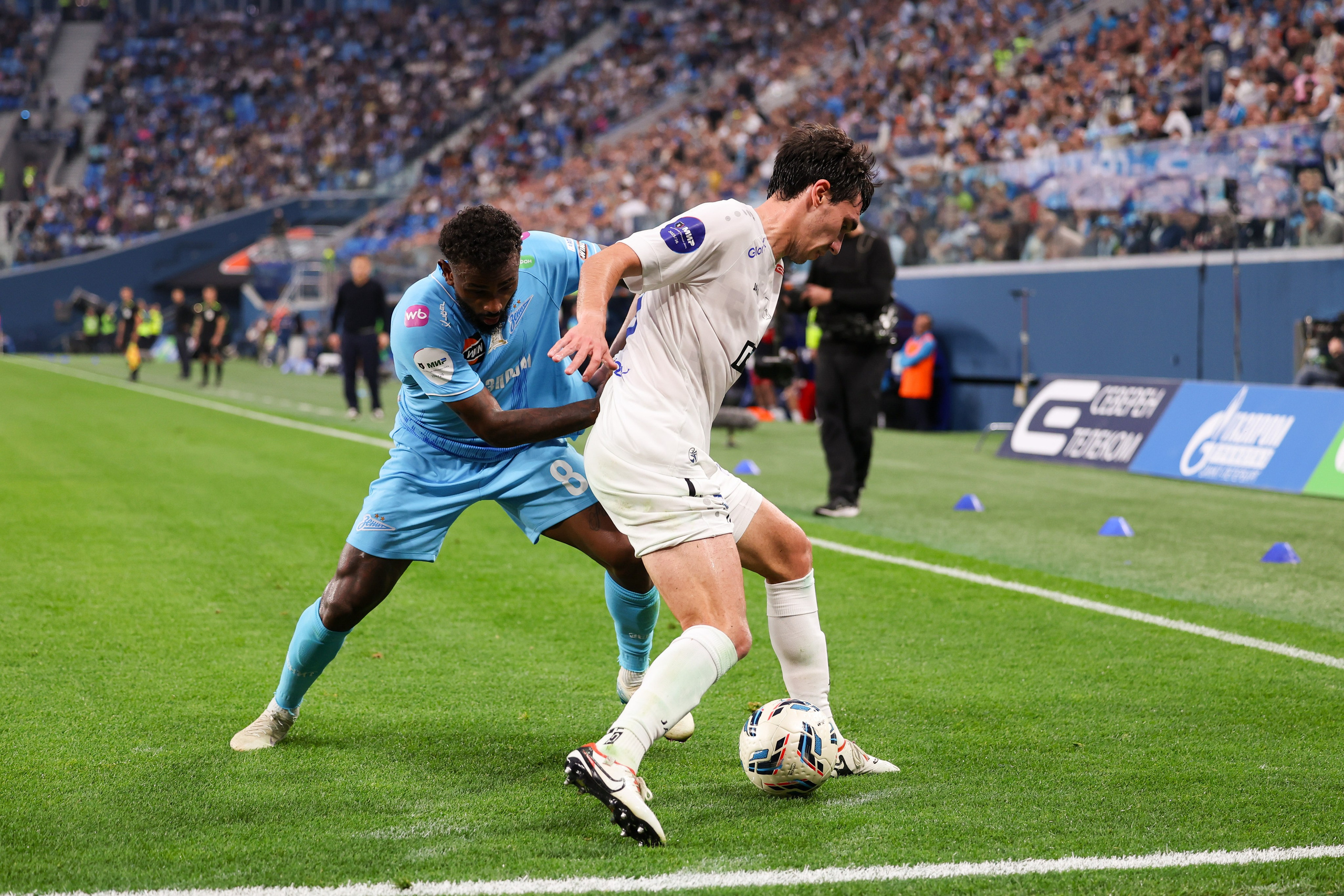 ФК «Зенит» — ФК «Пари НН» 30.08.2025. Спортивный и репортажный фотограф Антон Тереханов