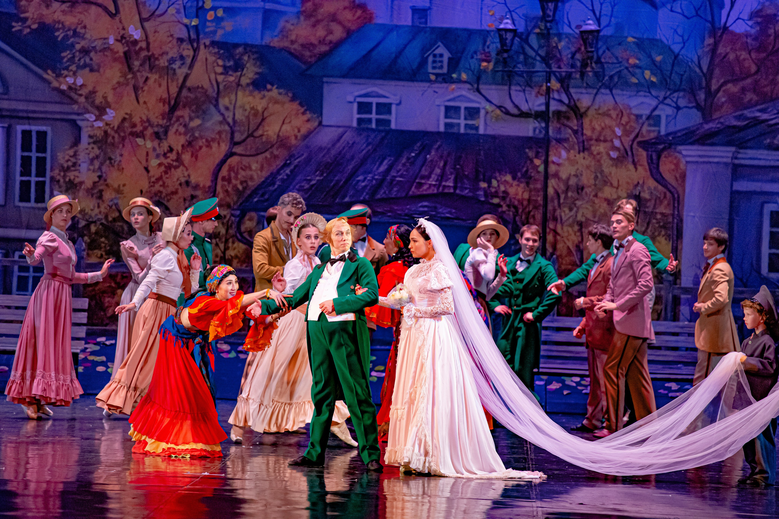 Анюта — спектакль — премьера на сцене Зимнего театра Марийского театра оперы и балета. Фотограф в Сочи Юрий Шептаев