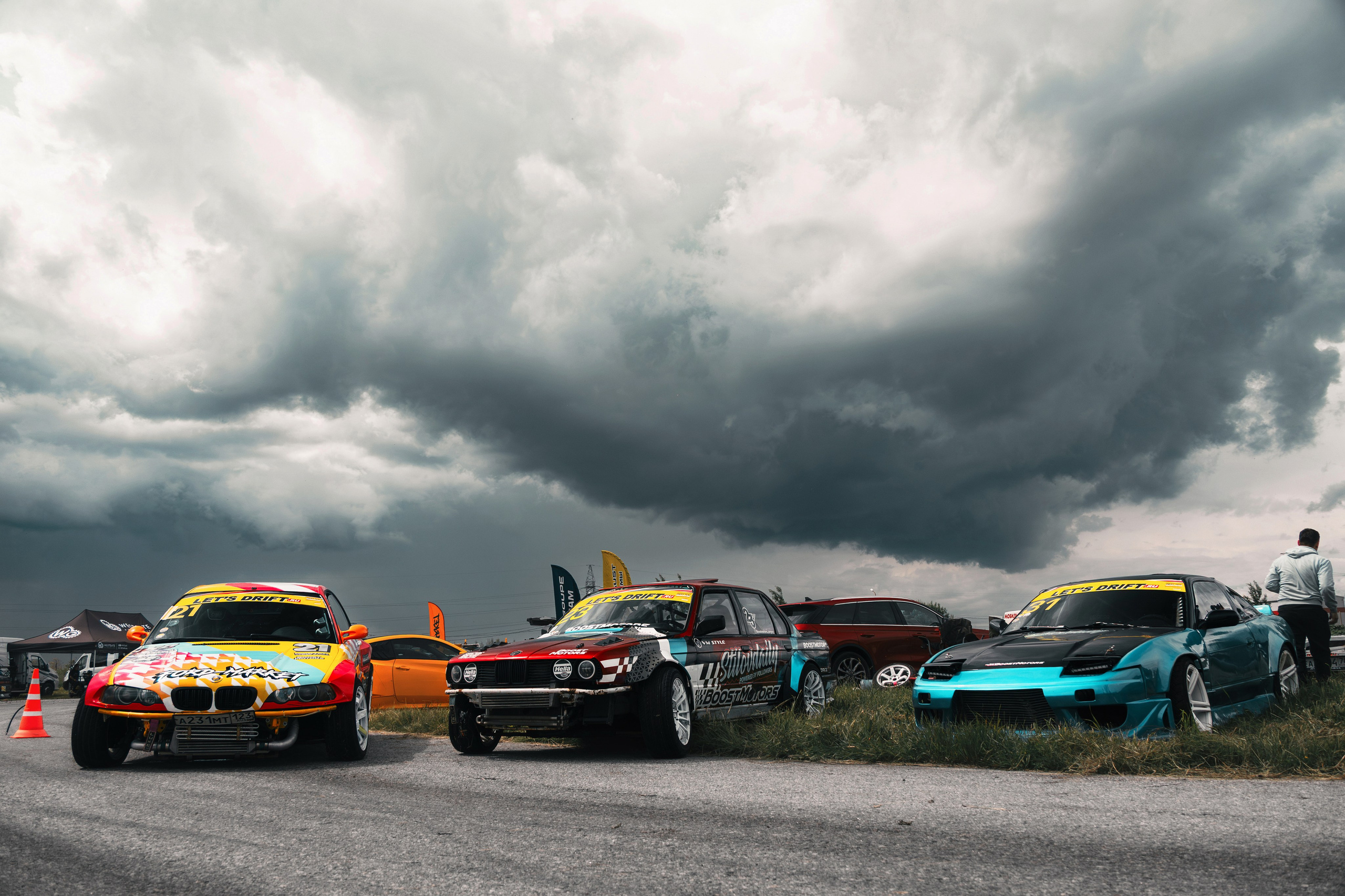 Фоторепортаж с «Больших Гонок» — дрифт, драг, звук