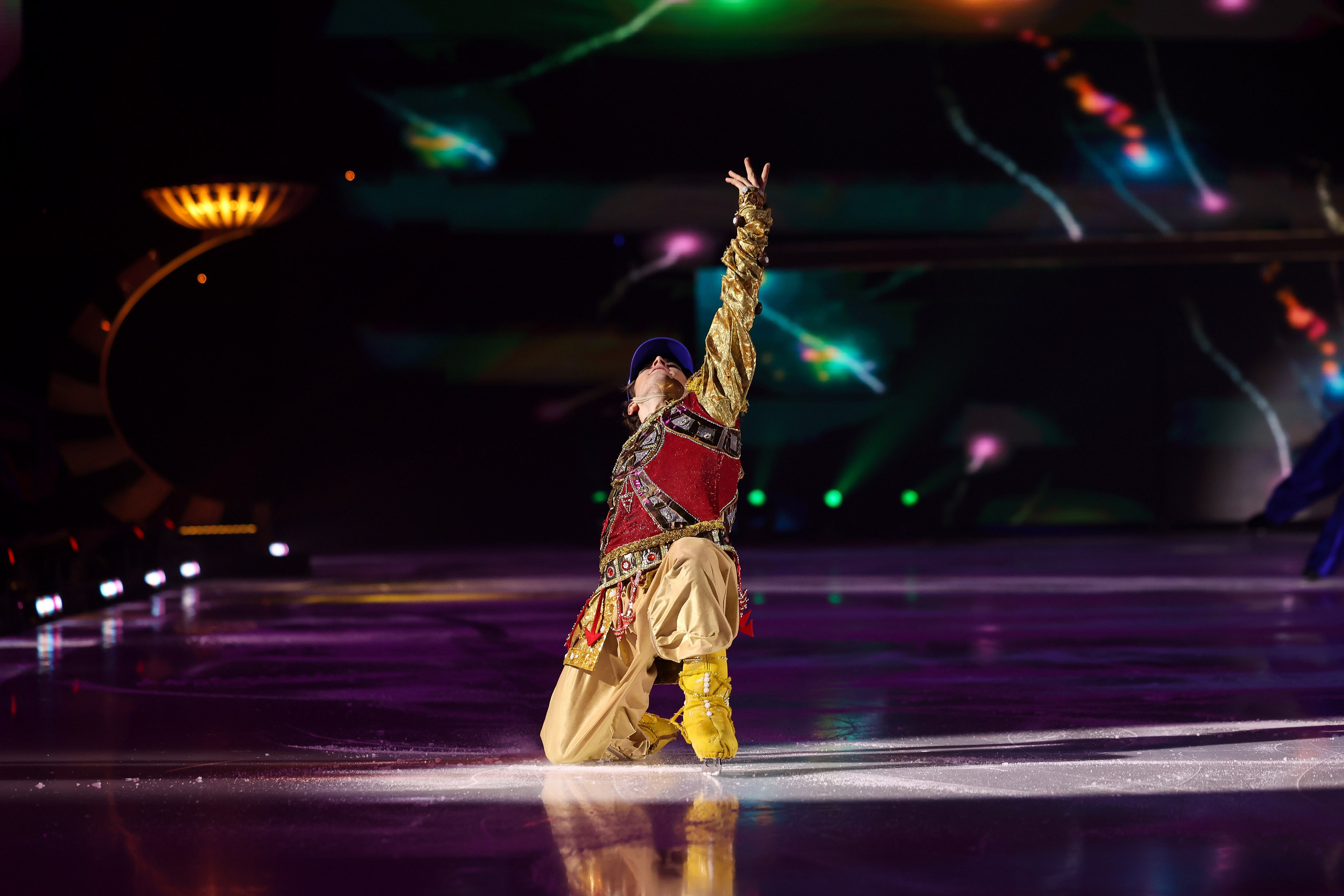 «История любви Шахеризады» шоу на льду 03.01.2024. Спортивный и репортажный фотограф Антон Тереханов