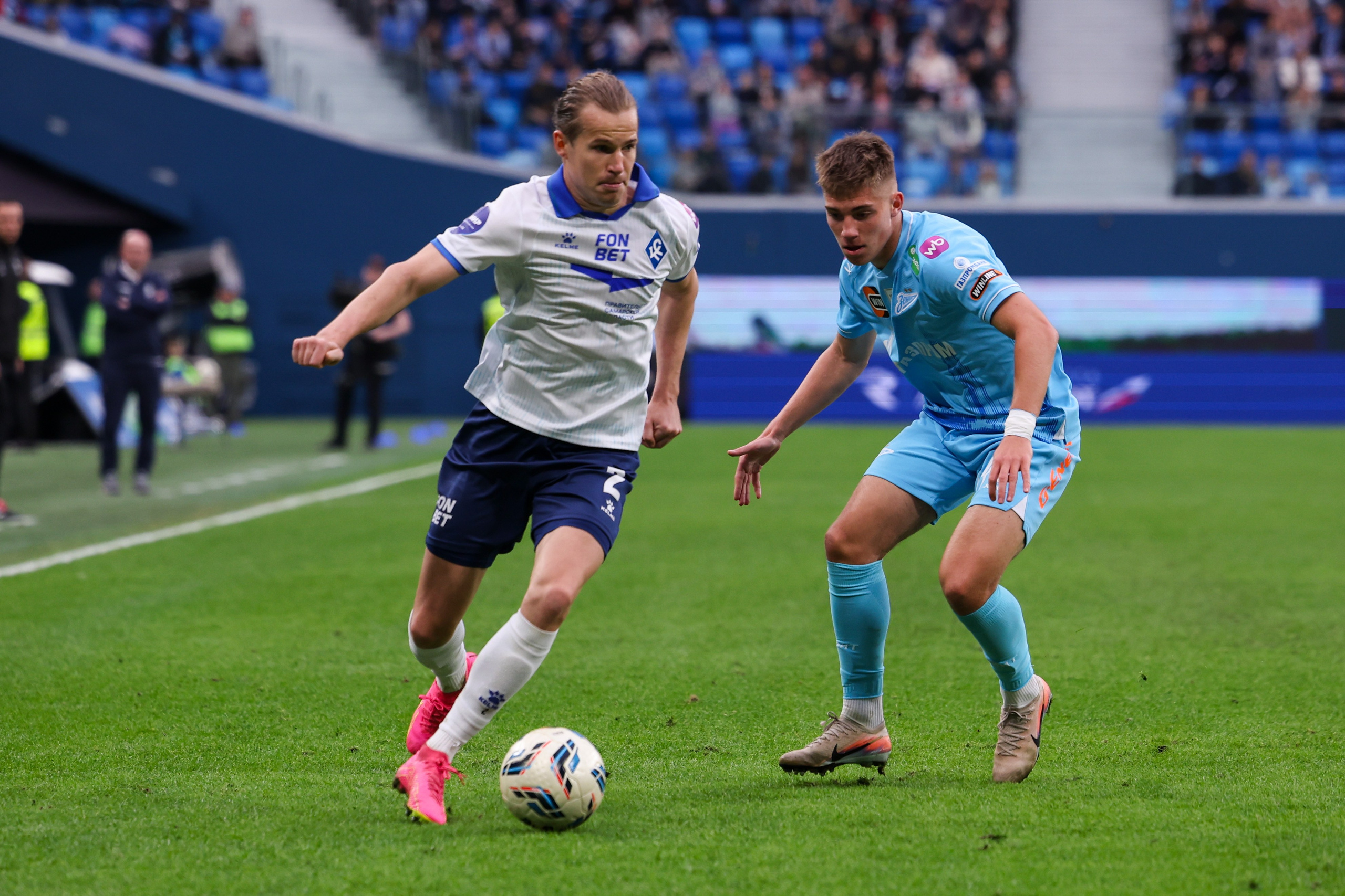 ФК «Зенит» — ФК «Крылья советов». Спортивный и репортажный фотограф Антон Тереханов