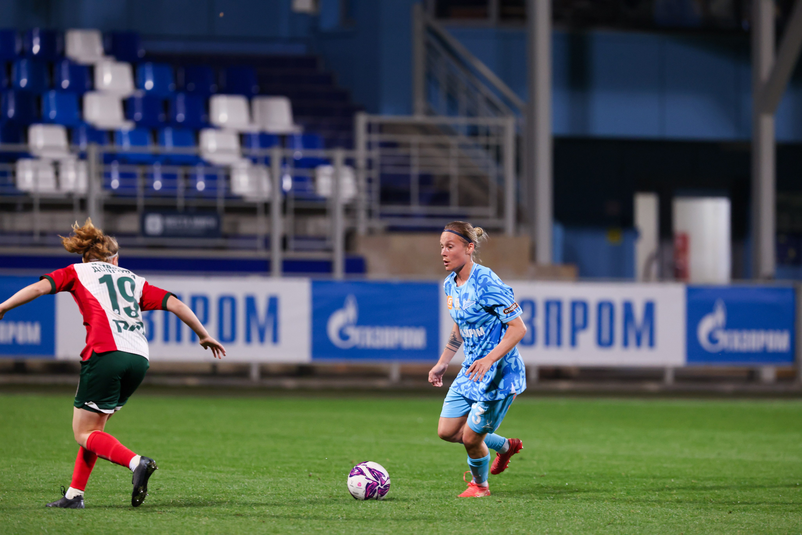 ЖФК «Зенит» — ЖФК «Локомотив» Москва Winline Кубок России 13.09.2025. Спортивный и репортажный фотограф Антон Тереханов