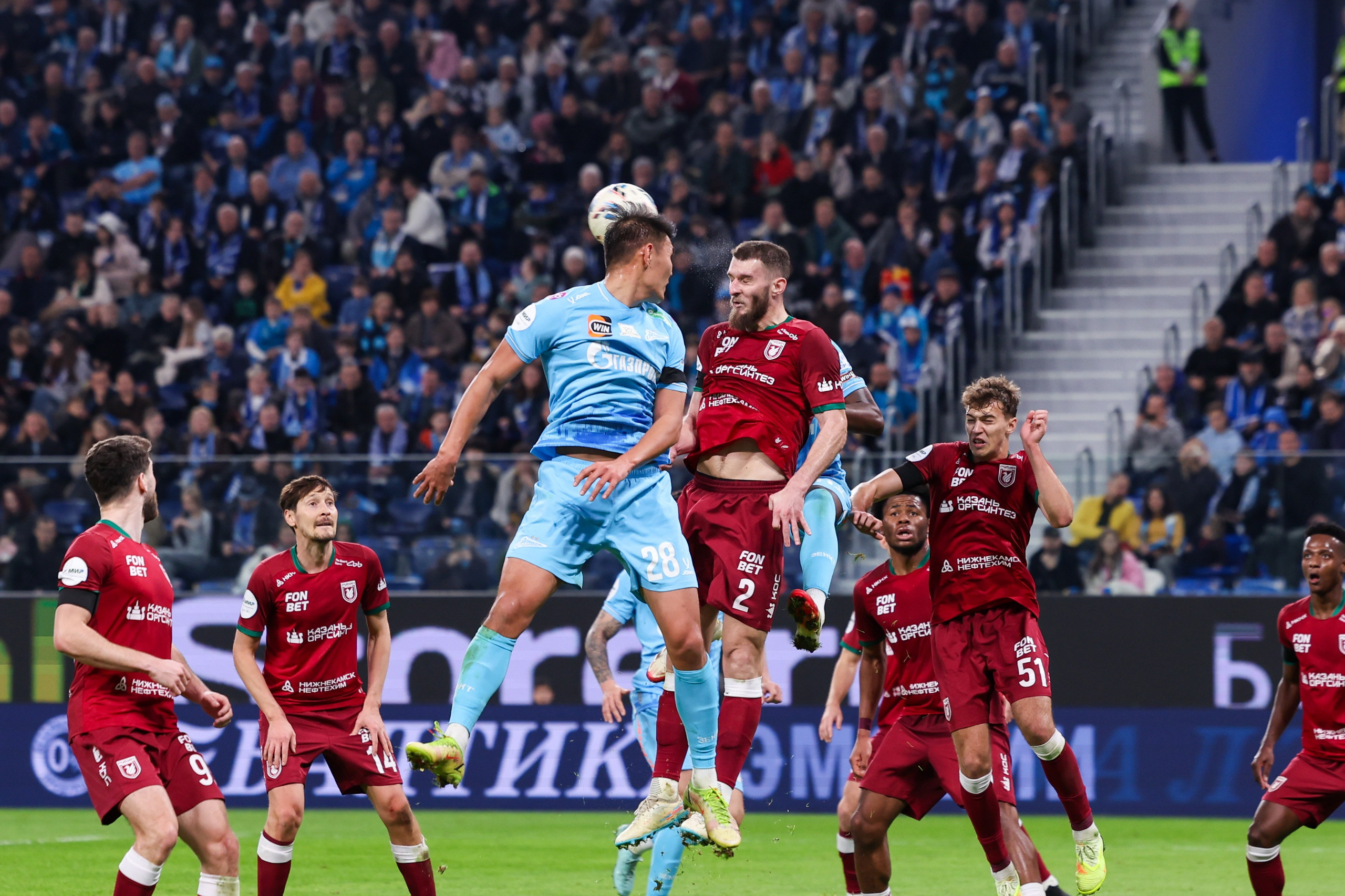 ФК «Зенит» — ФК «Рубин» 30.11.2025. Спортивный и репортажный фотограф Антон Тереханов