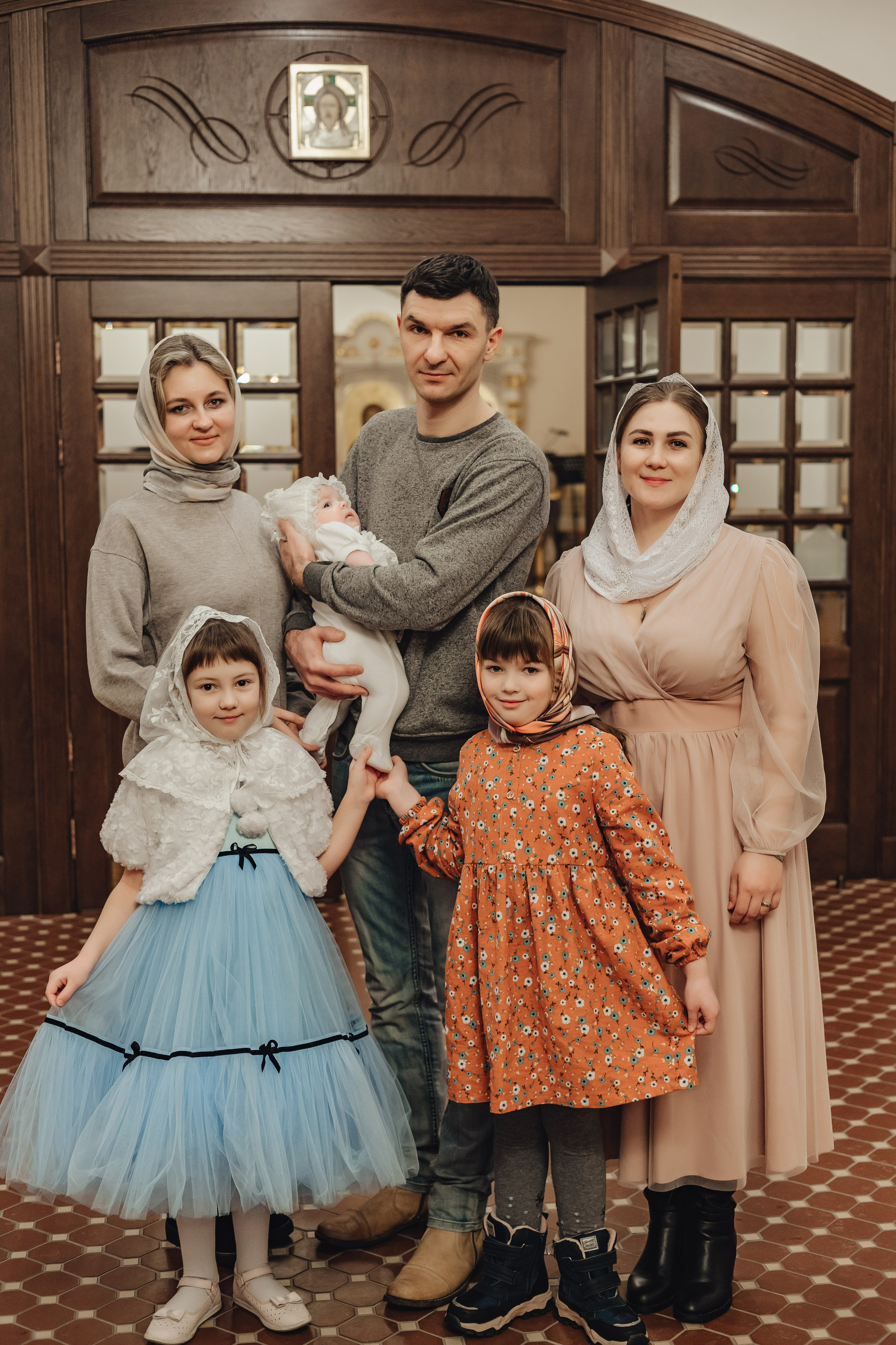 Крещение Анны. Свадебный и семейный фотограф Пушкин Царское Село СПБ Питер Санкт-Петербург и Рязань Ольга Козлова