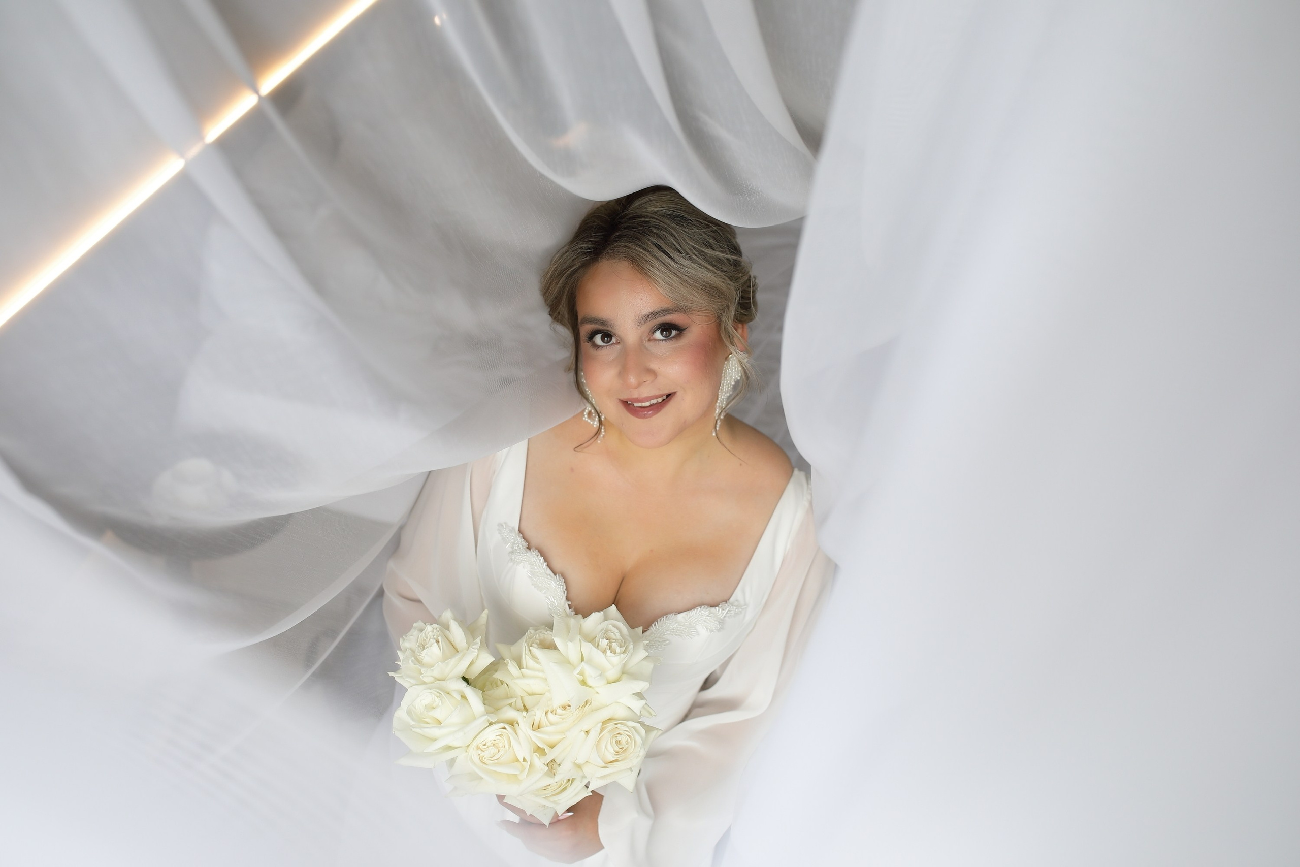 невеста в тюле