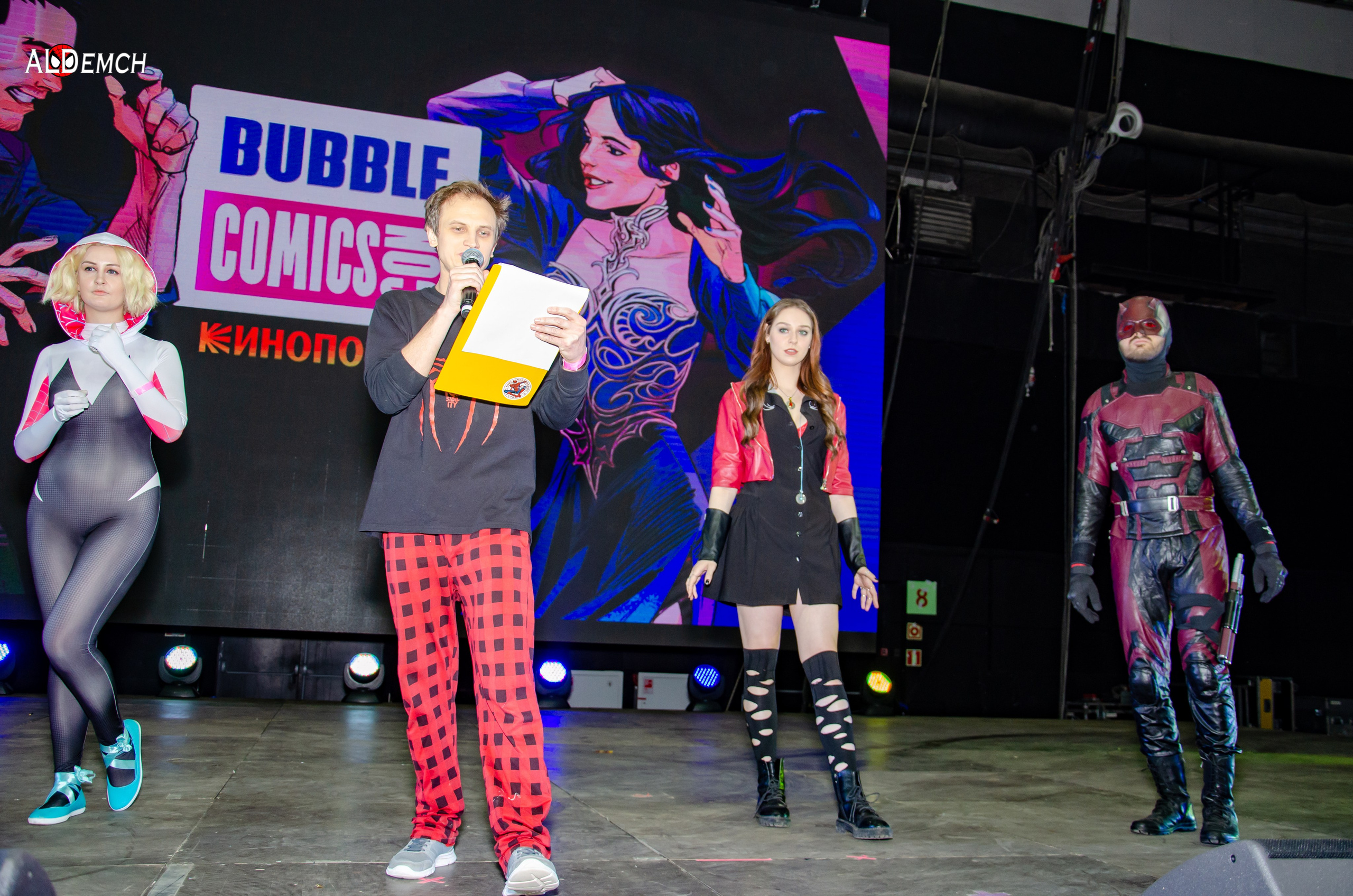 Bubble Comics Con фестиваль в Москве фотографии