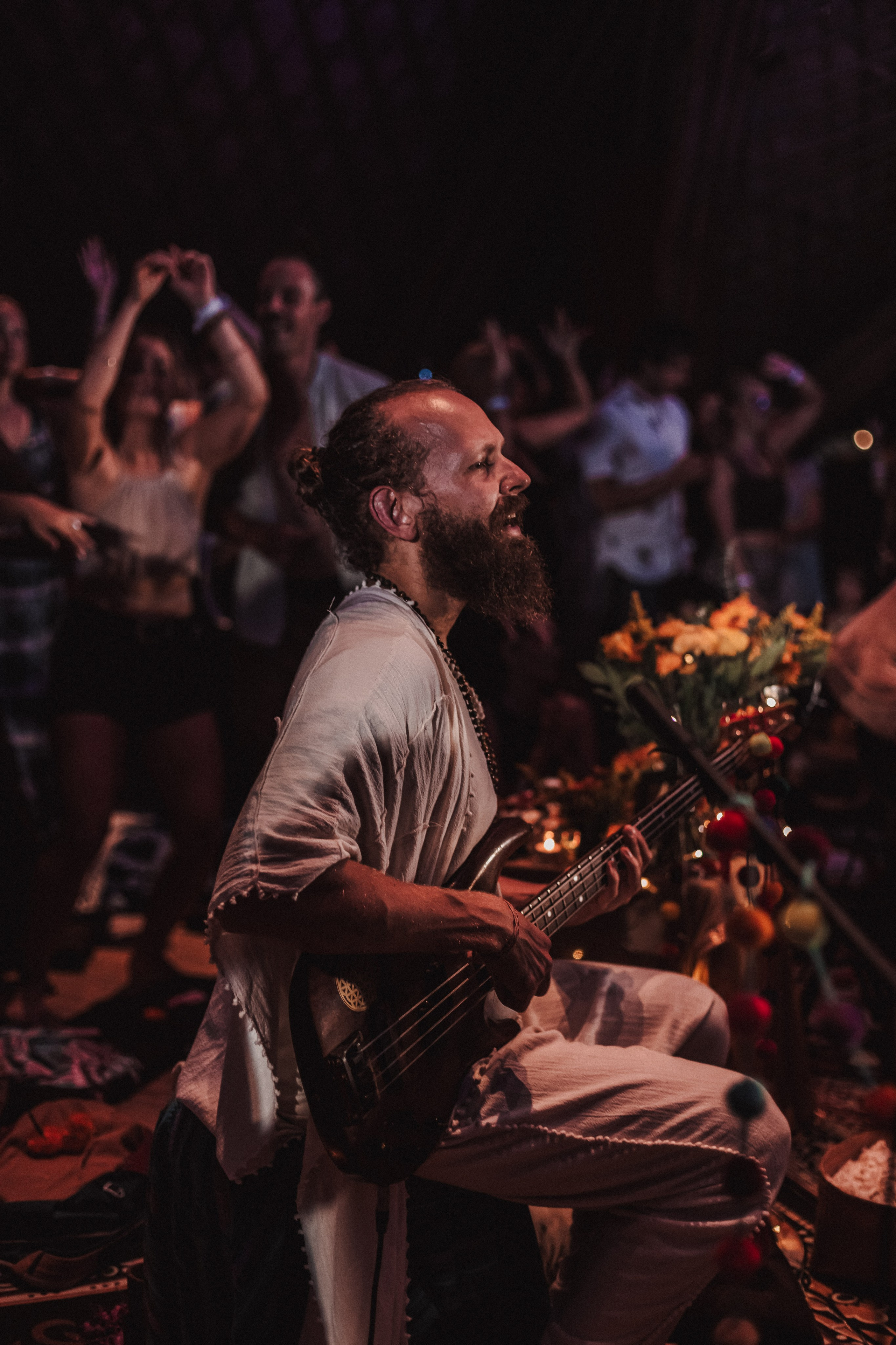 Hanuman Project kirtan at Alchemy march. Mariam Bagdasaryan