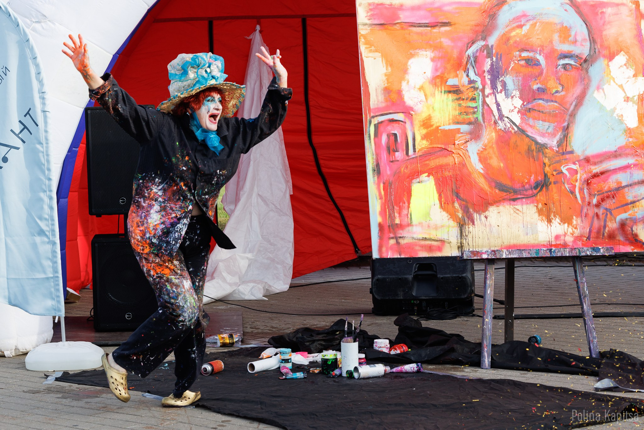 Стрельбицкая. Перфоманс. Театральный фотограф Полина Капица