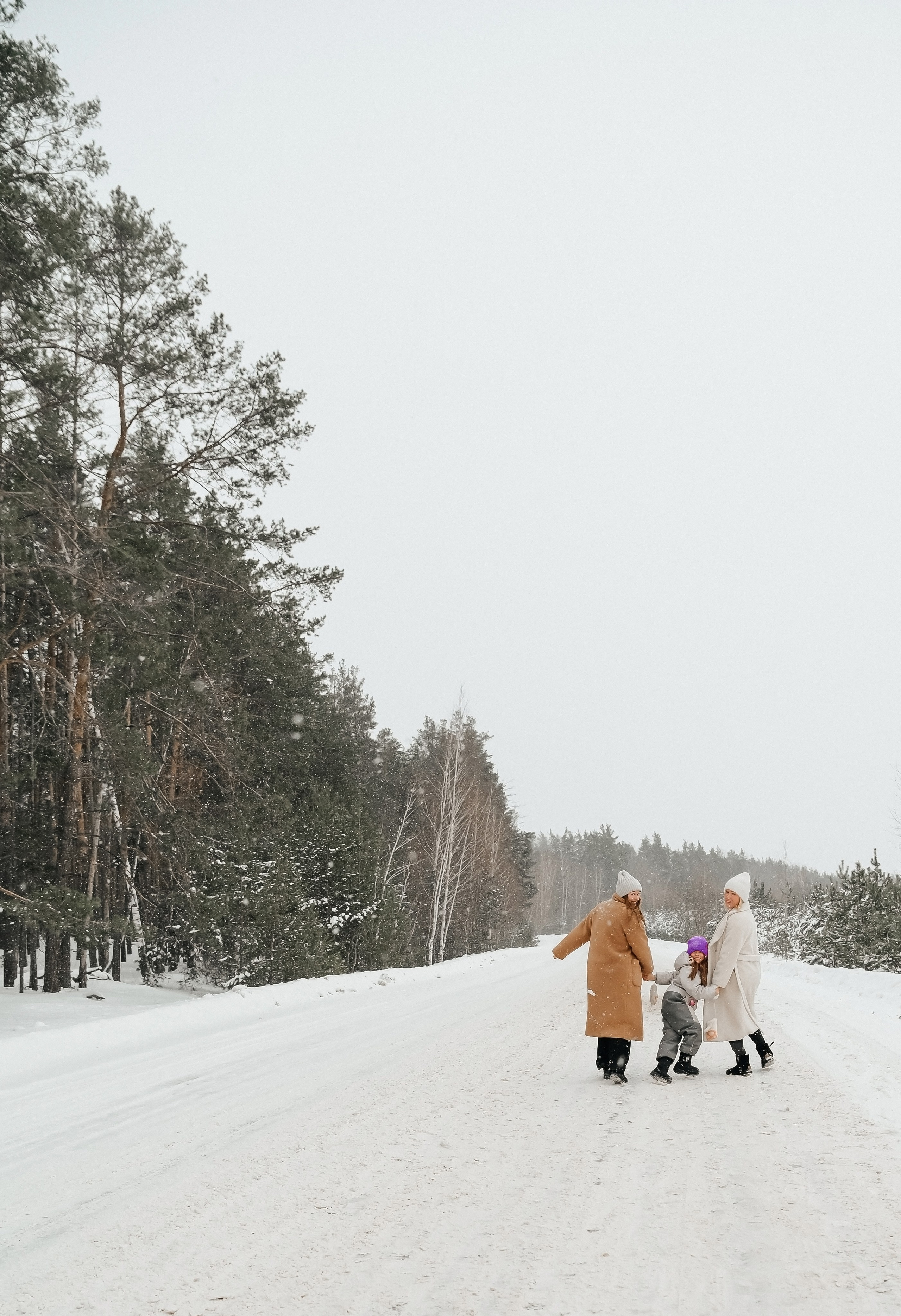 Зимние прогулки. Семейный фотограф Олеся Батурина Рязань