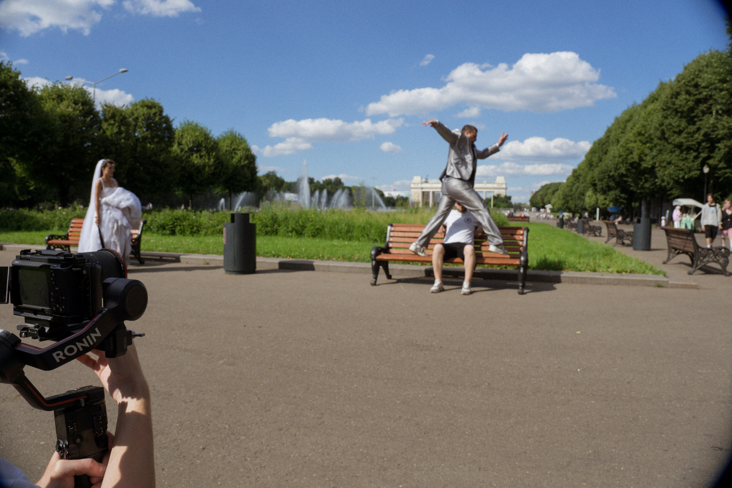 Бэк клипа Виолетта. Фотограф