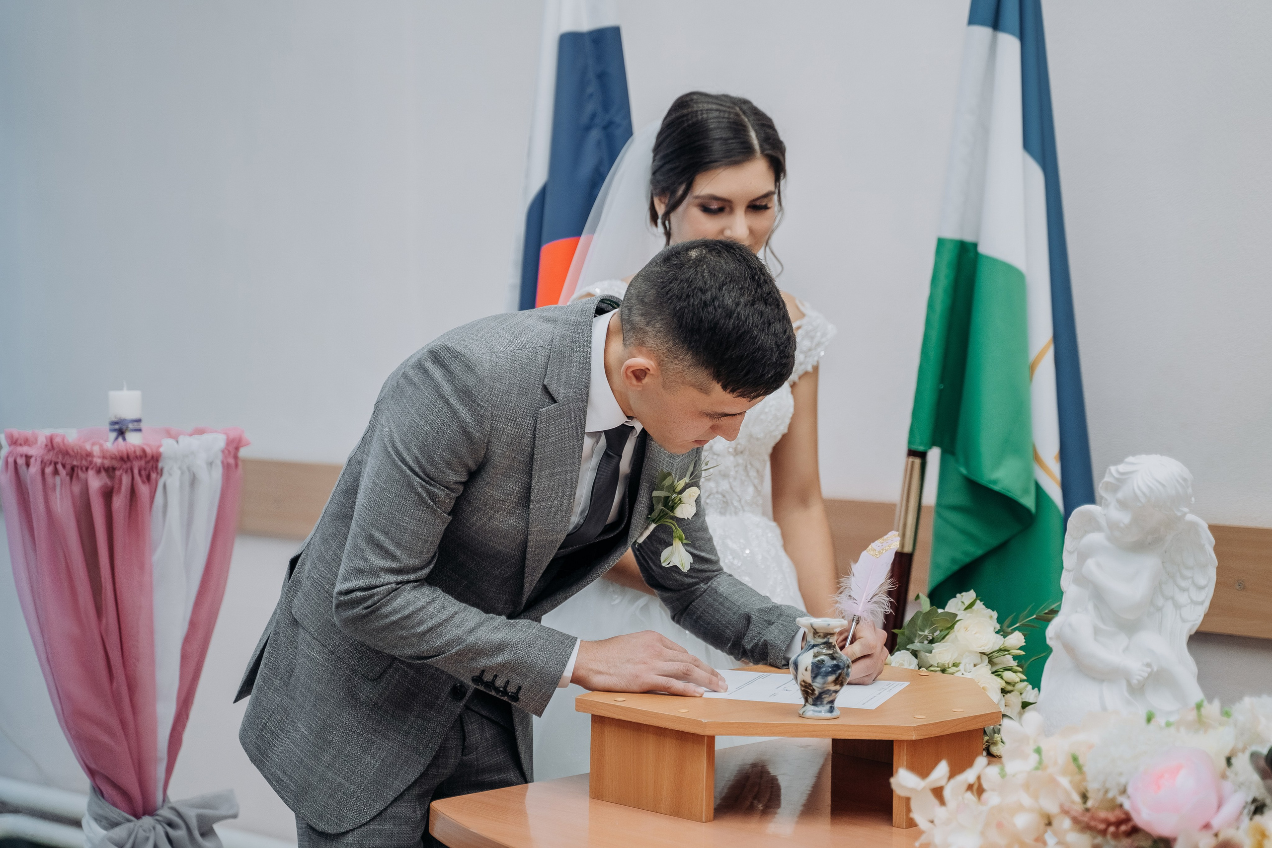 Алик и Лилия. Свадебный семейный фотограф Ксения Божко Уфа Раевка никах в Нарыстау