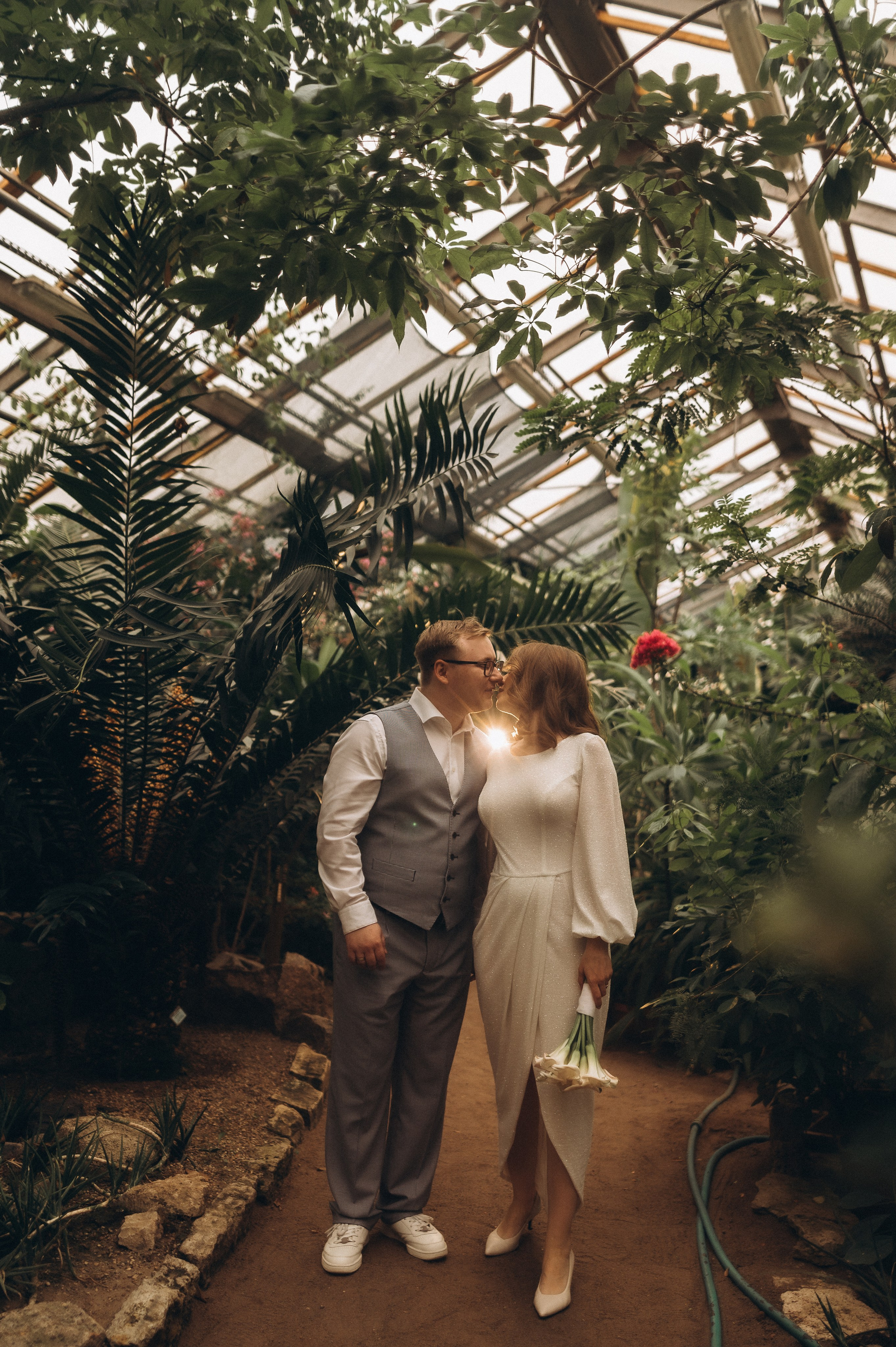 Загс+Оранжерея (камерная свадьба). Фотограф ПИТЕР СПБ Надежда Баранова