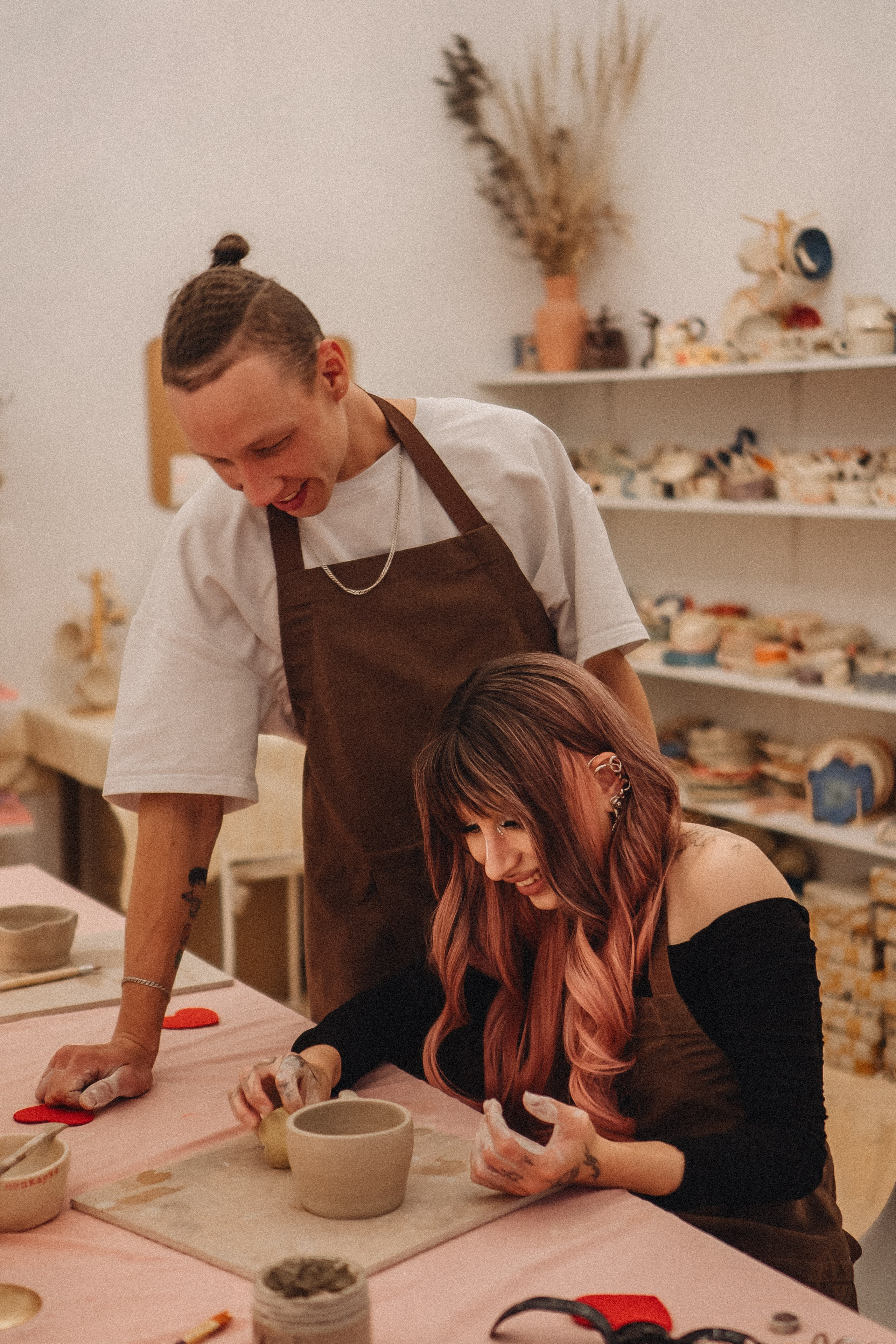 СВИДАНИЕ В ГОНЧАРНОЙ МАСТЕРСКОЙ. Профессиональный фотограф, Санкт-Петербург — Виктория Богомолова
