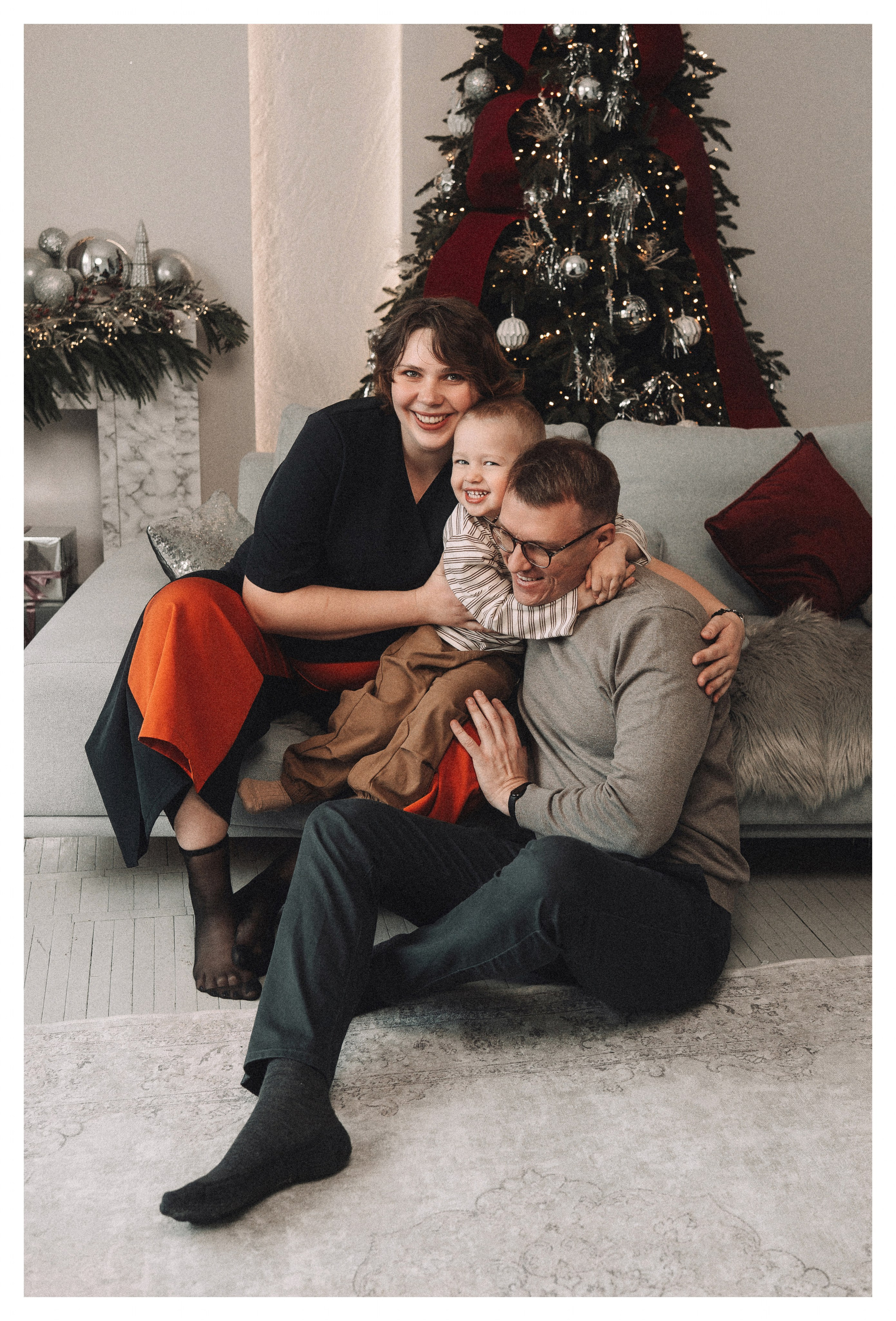 Семейная новогодняя фотосессия в Воронеже. Свадебный и репортажный фотограф в Воронеже Роман Янко