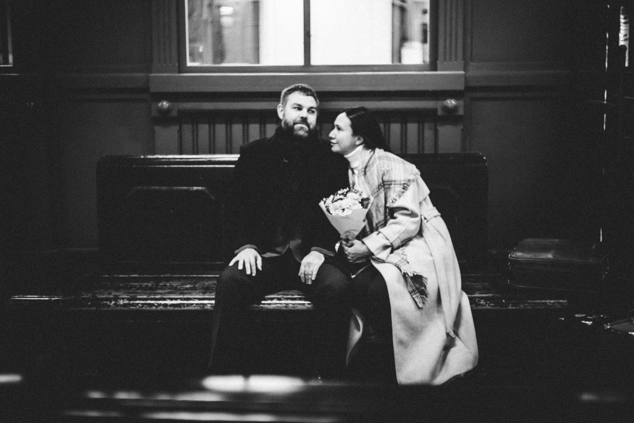 Витебский вокзал. Варя + Сергей. Фотограф в Нижнем Новгороде