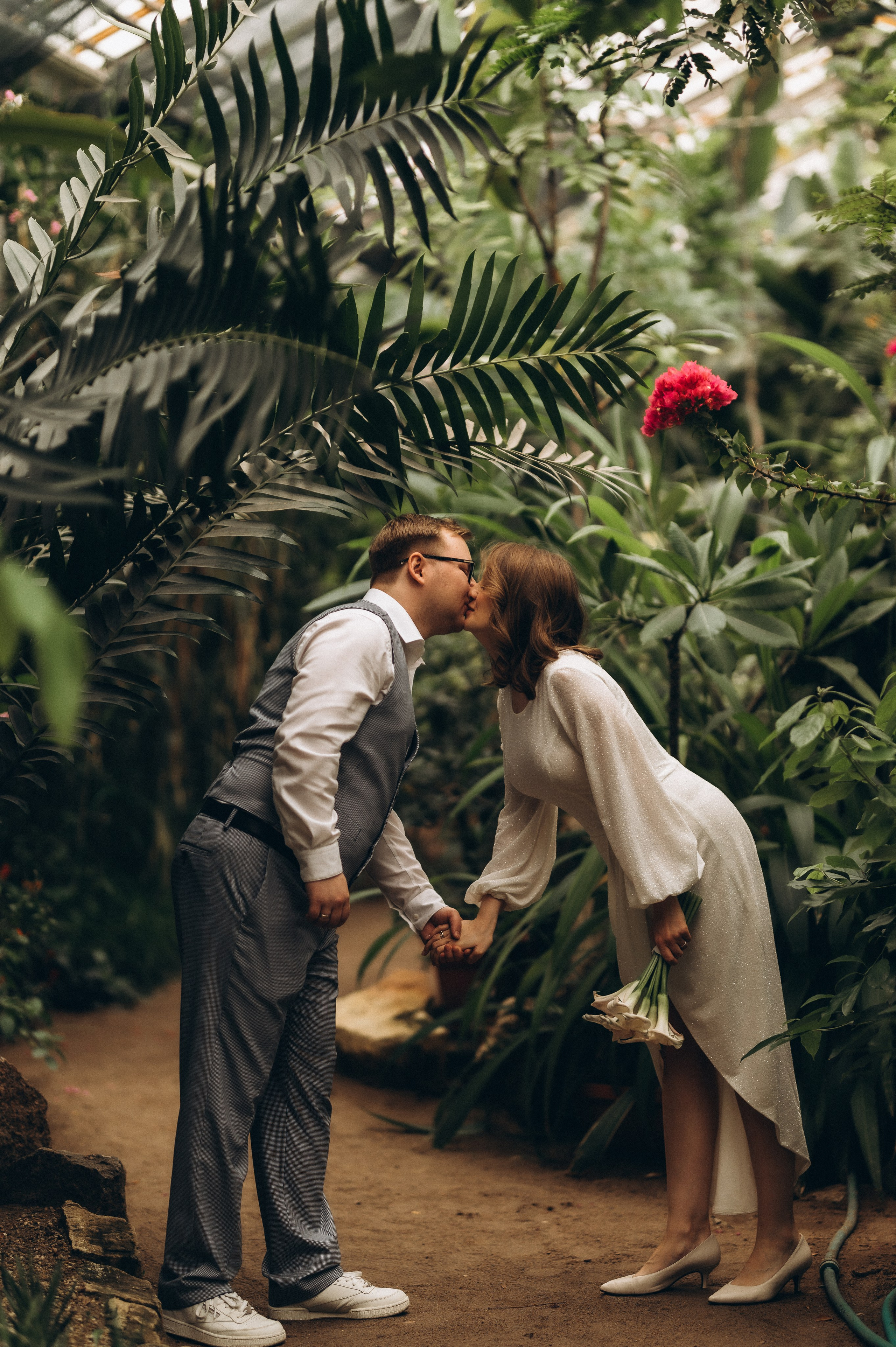 Загс+Оранжерея (камерная свадьба). Фотограф ПИТЕР СПБ Надежда Баранова