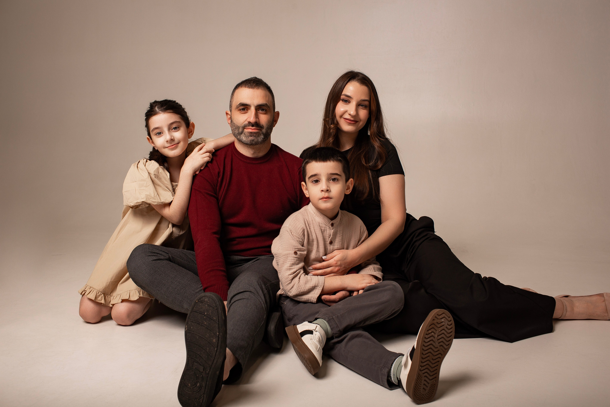 Семья Мелконян. Семейная съемка — это красивый способ признаться своей семье в любви