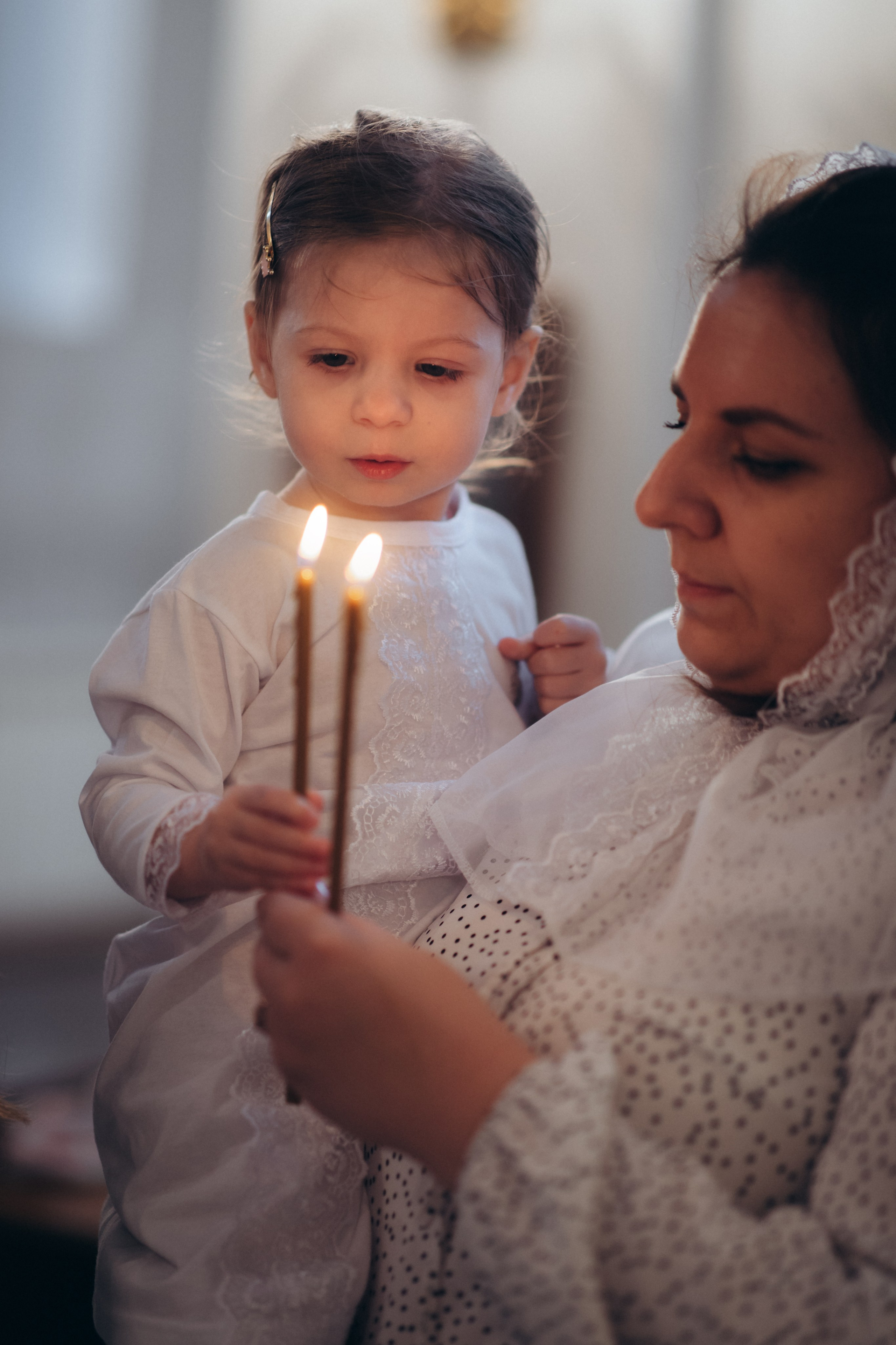 Крещение Веры. Фотограф на крещение в Рязани. Семейный фотограф