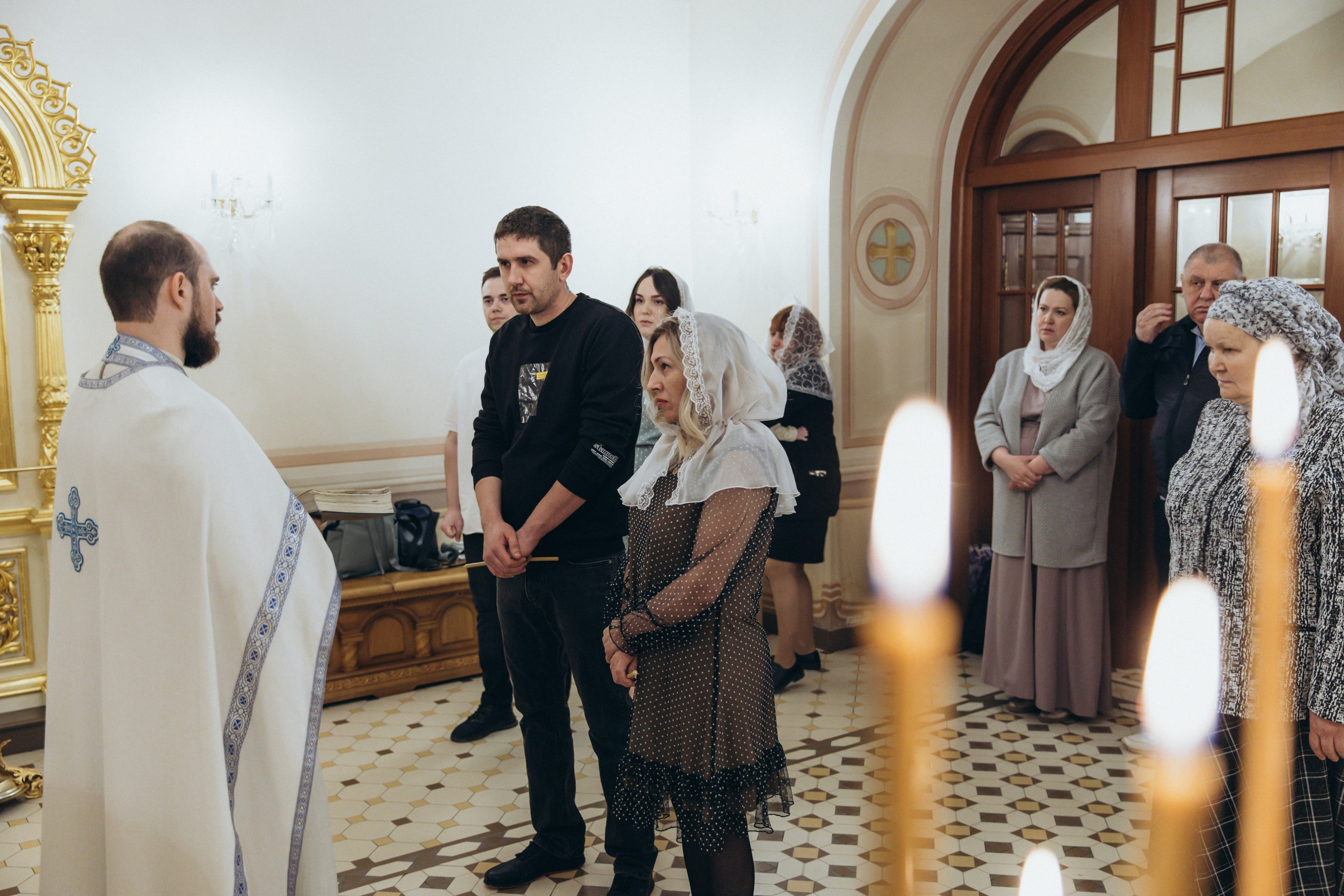 Крещение Павла. Фотограф на крещение в Рязани. Семейный фотограф