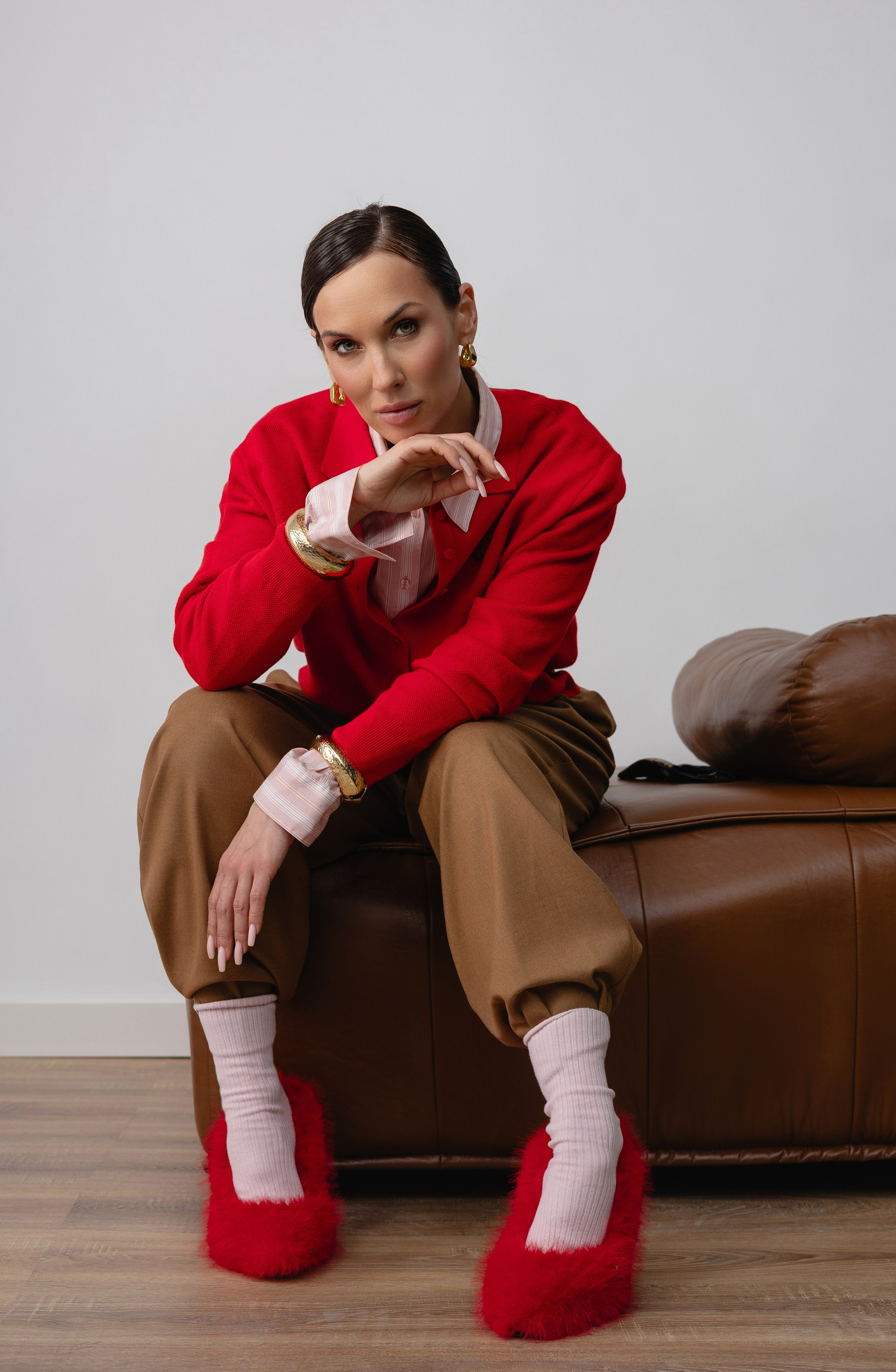 Съемка в студии