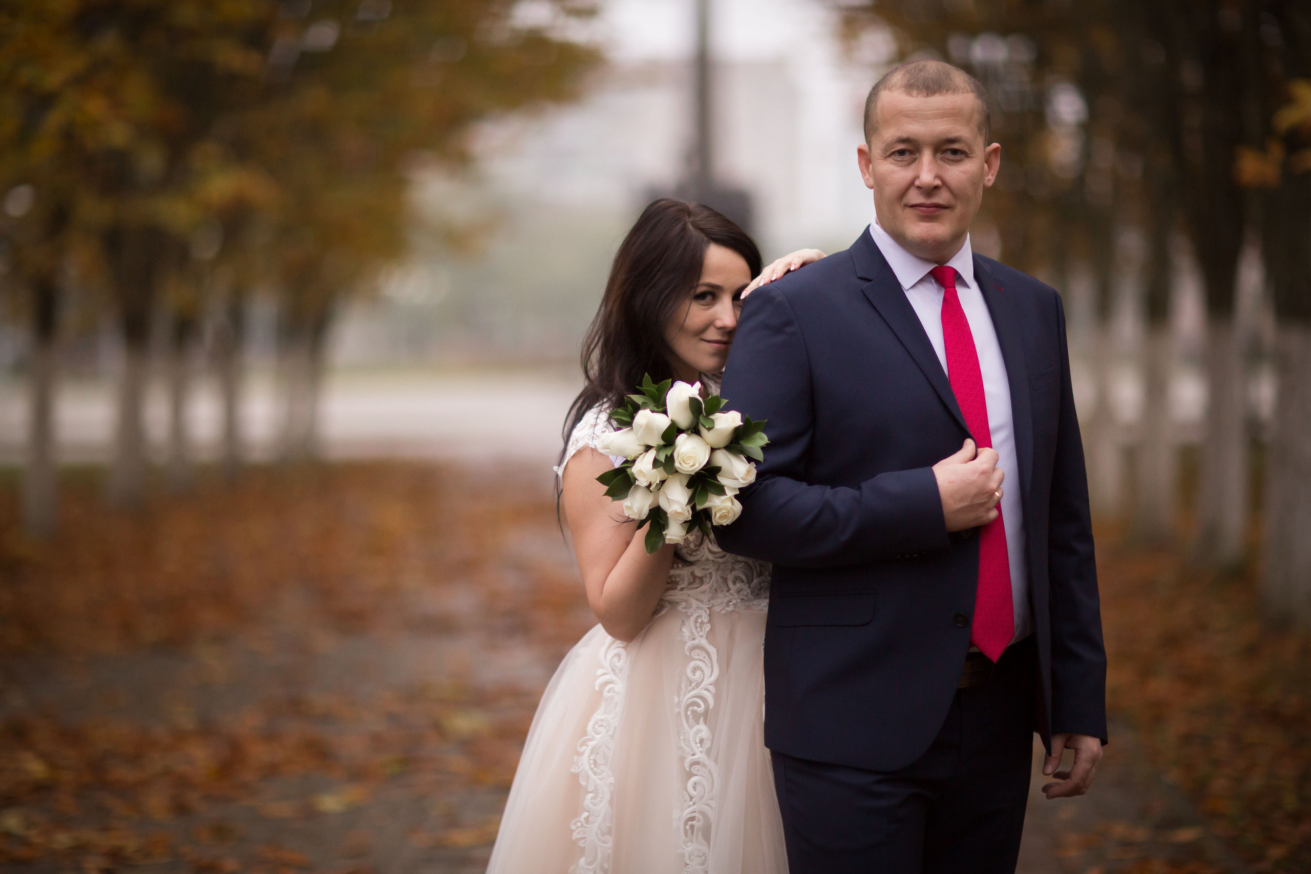 Игорь и Катя, свадебный день. Фотограф Десногорск Михаил Давыдов Акварель