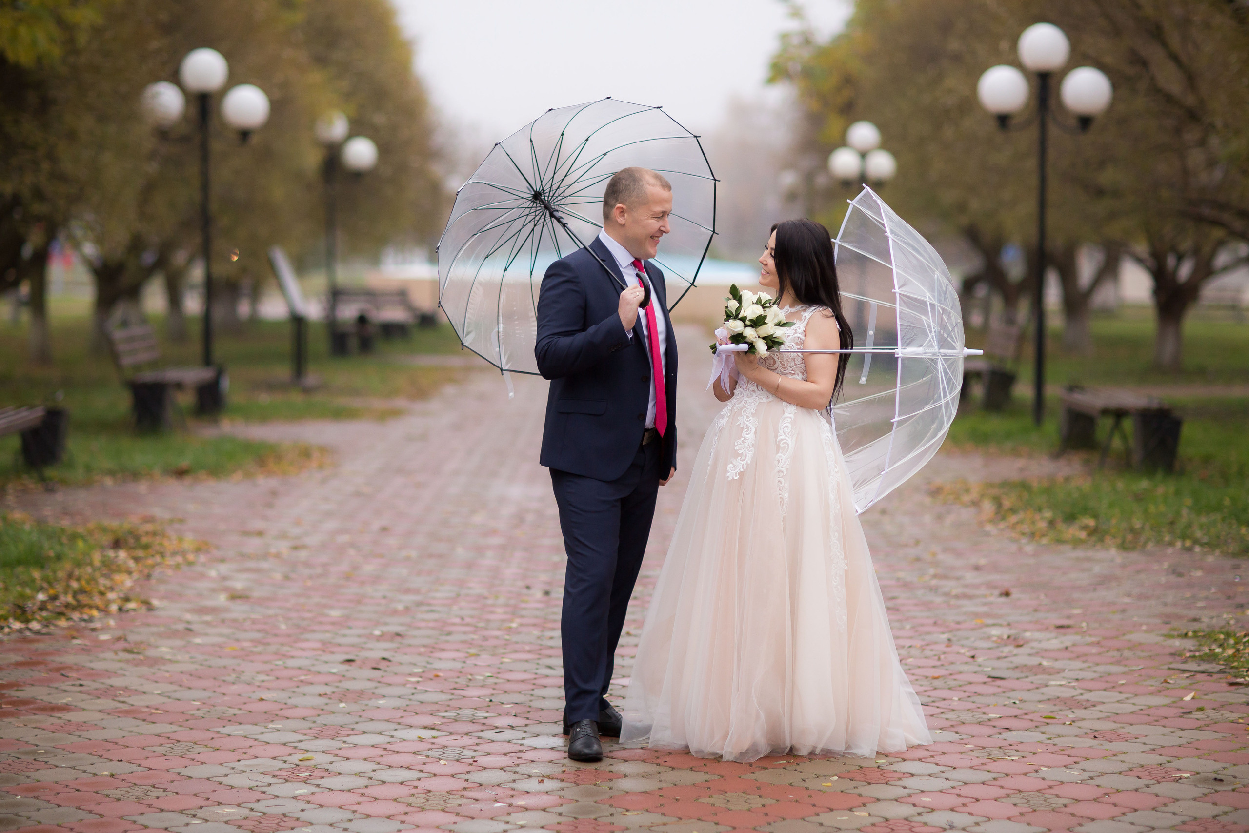 Игорь и Катя, свадебный день. Фотограф Десногорск Михаил Давыдов Акварель