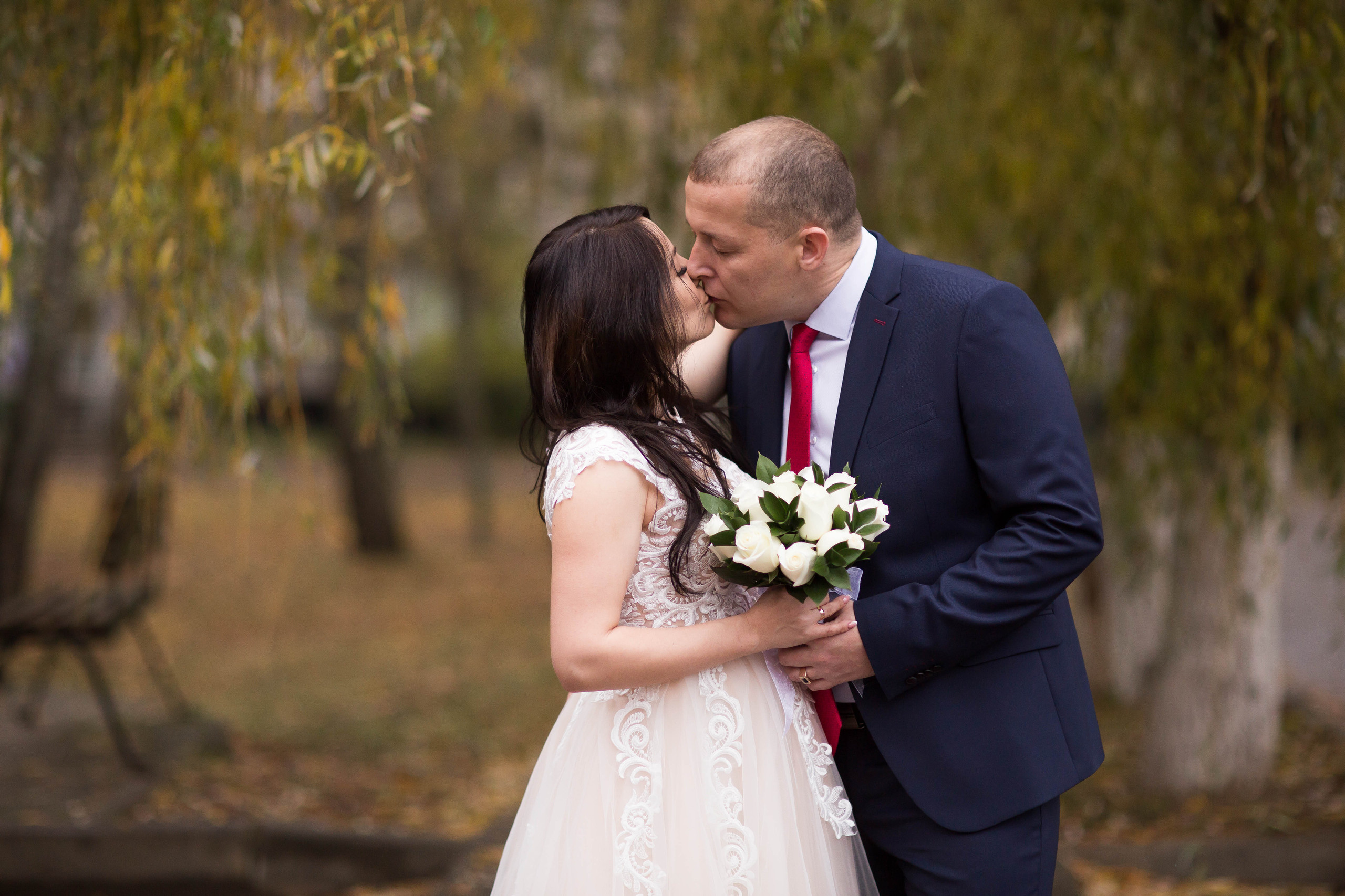 Игорь и Катя, свадебный день. Фотограф Десногорск Михаил Давыдов Акварель