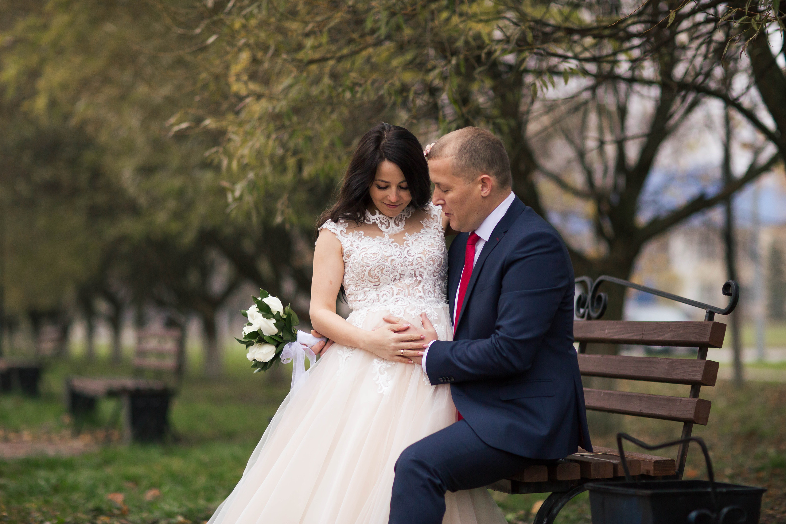 Игорь и Катя, свадебный день. Фотограф Десногорск Михаил Давыдов Акварель