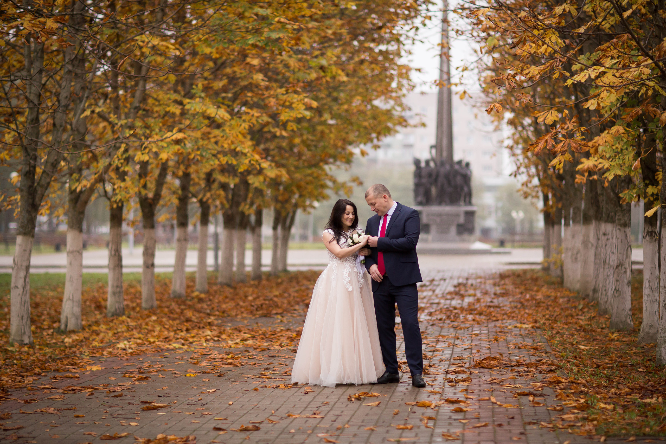 Игорь и Катя, свадебный день. Фотограф Десногорск Михаил Давыдов Акварель
