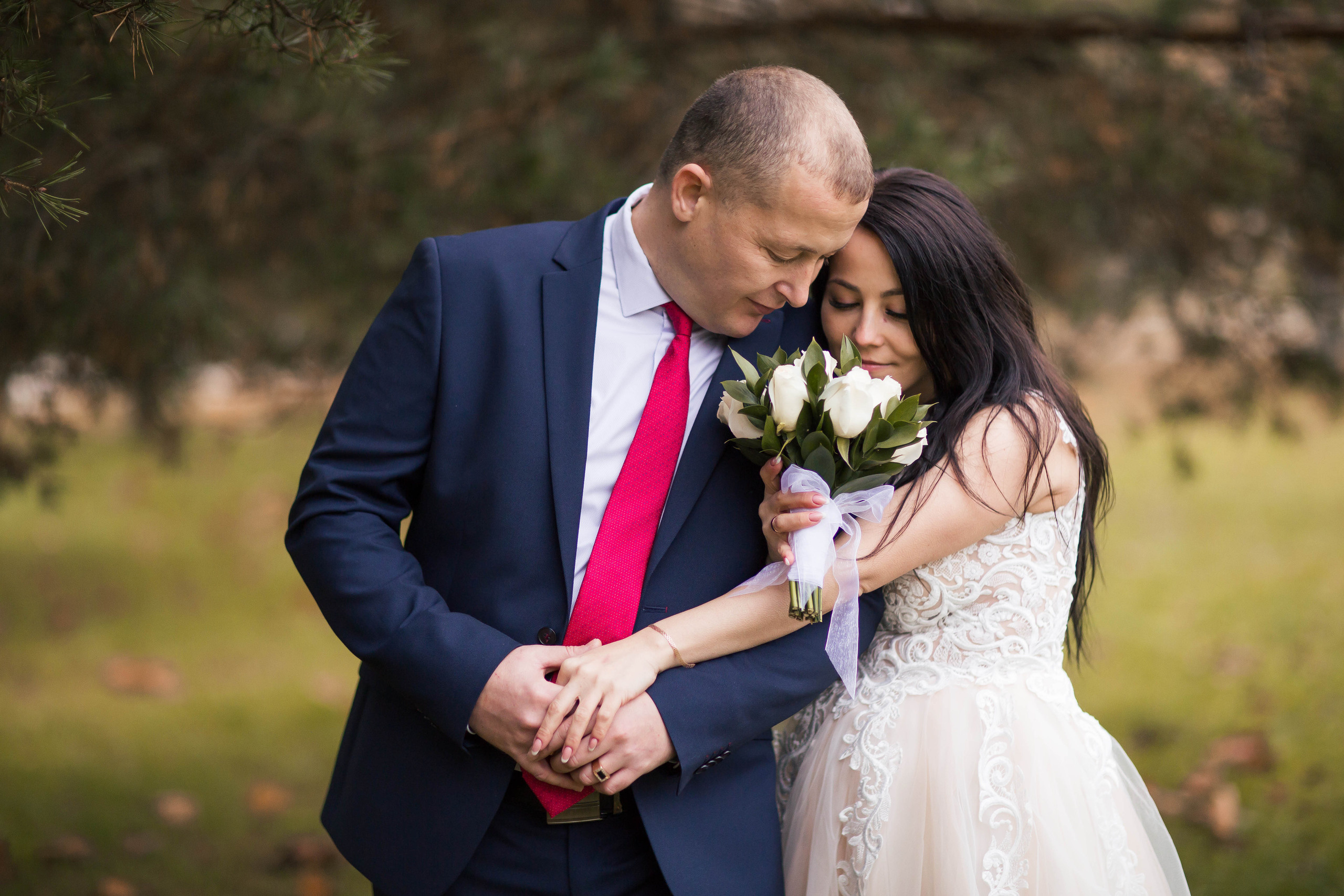 Игорь и Катя, свадебный день. Фотограф Десногорск Михаил Давыдов Акварель