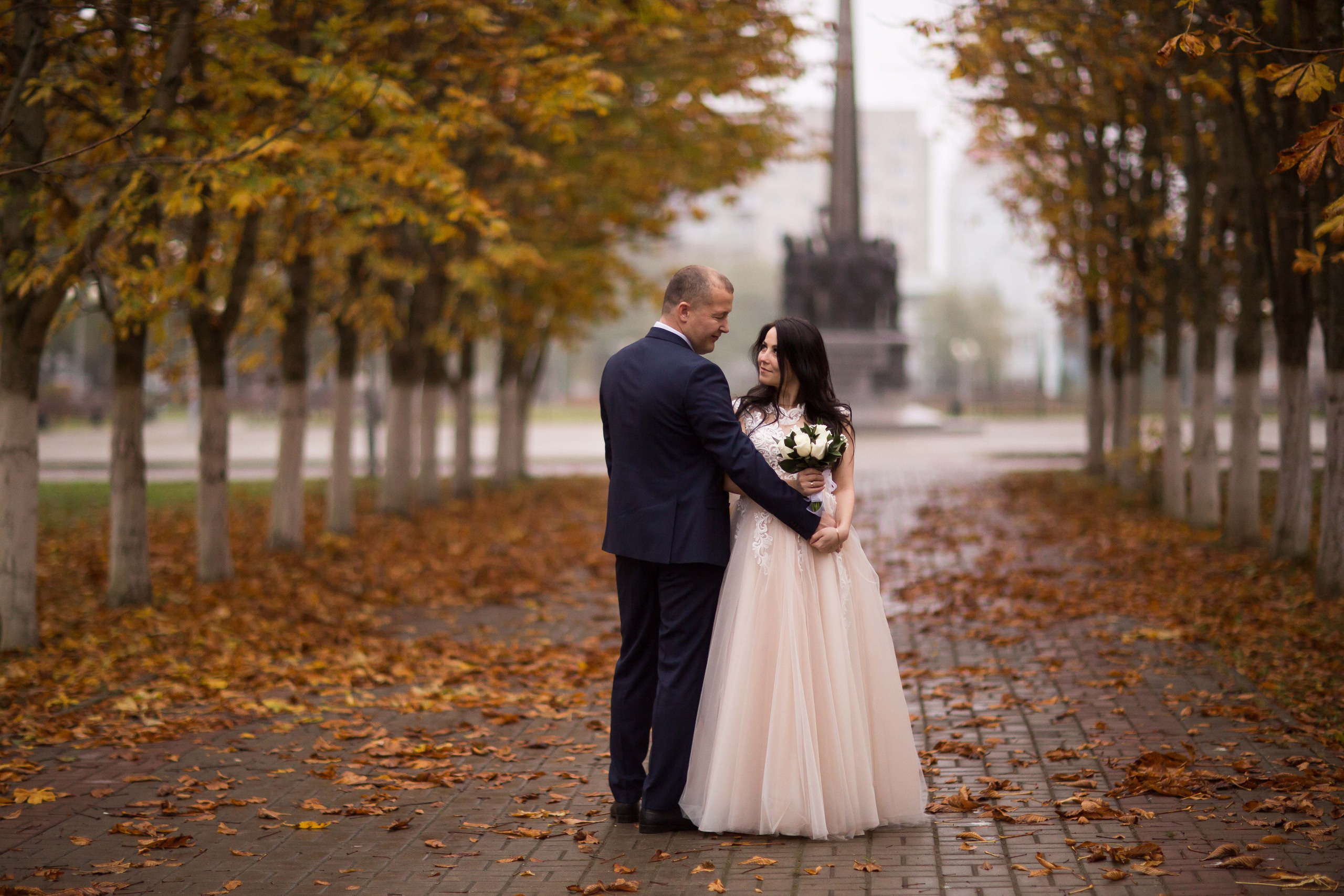 Игорь и Катя, свадебный день. Фотограф Десногорск Михаил Давыдов Акварель