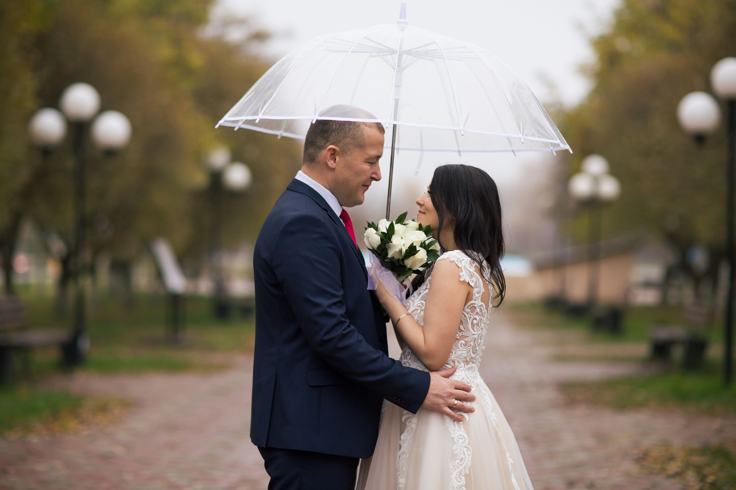 Игорь и Катя, свадебный день. Фотограф Десногорск Михаил Давыдов Акварель