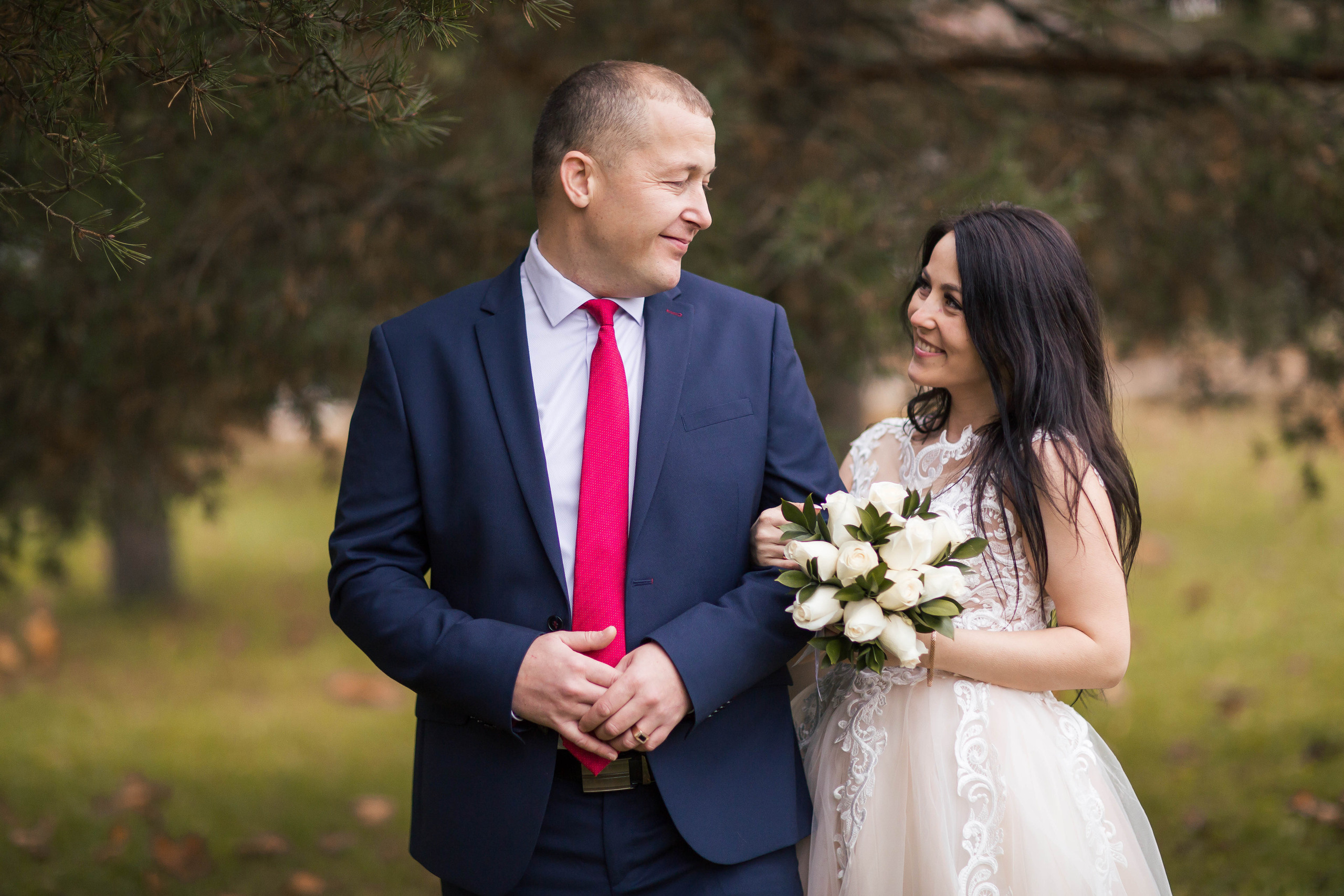 Игорь и Катя, свадебный день. Фотограф Десногорск Михаил Давыдов Акварель