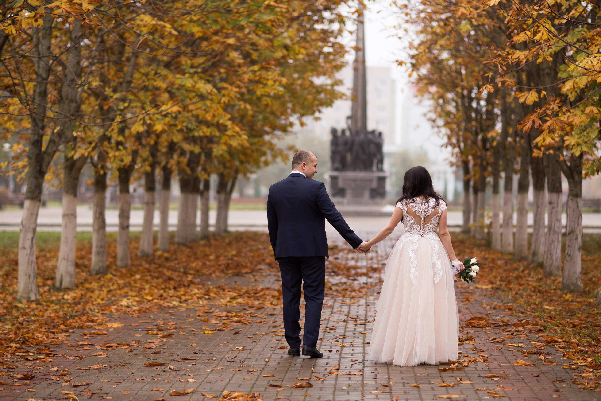 Игорь и Катя, свадебный день. Фотограф Десногорск Михаил Давыдов Акварель