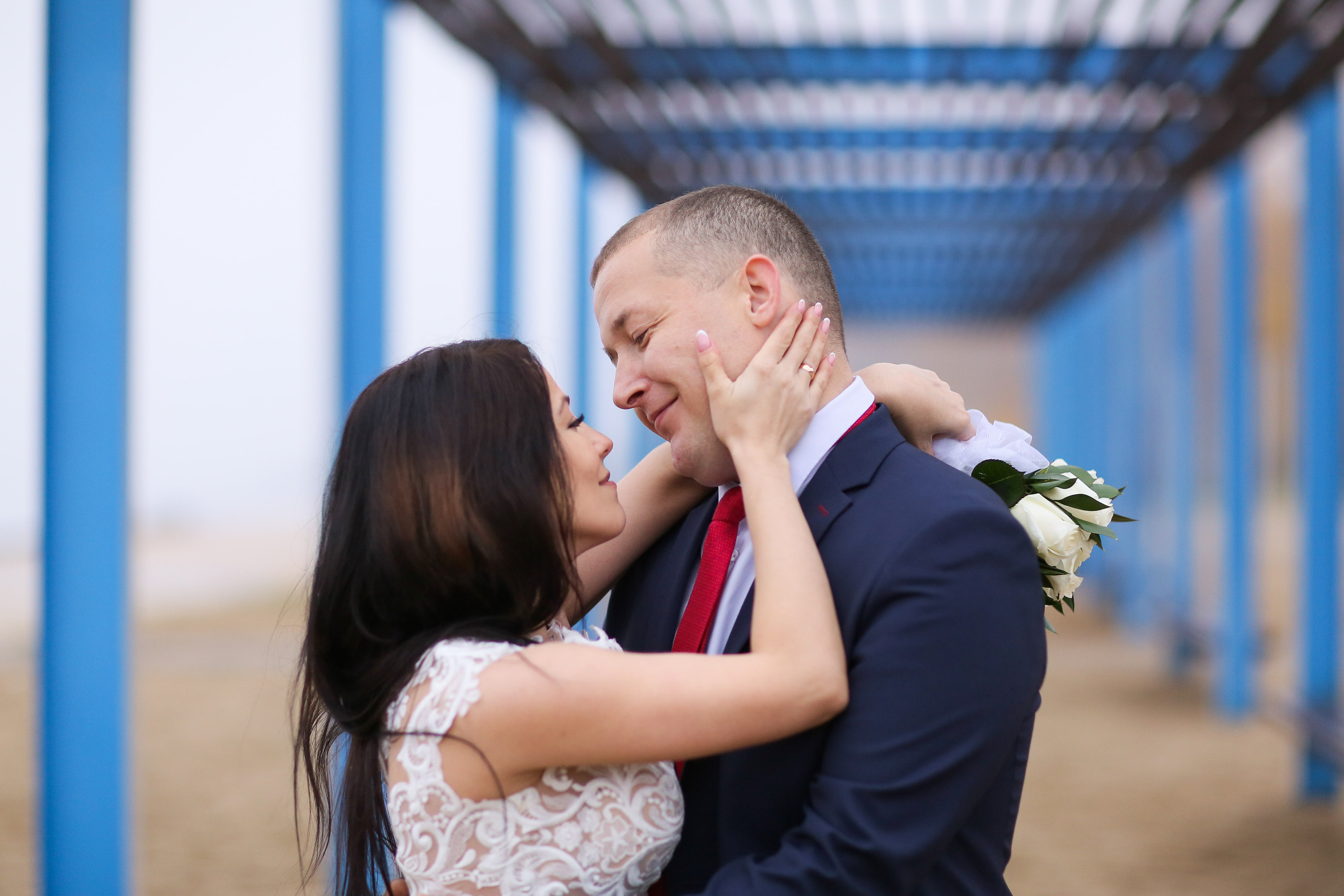 Игорь и Катя, свадебный день. Фотограф Десногорск Михаил Давыдов Акварель