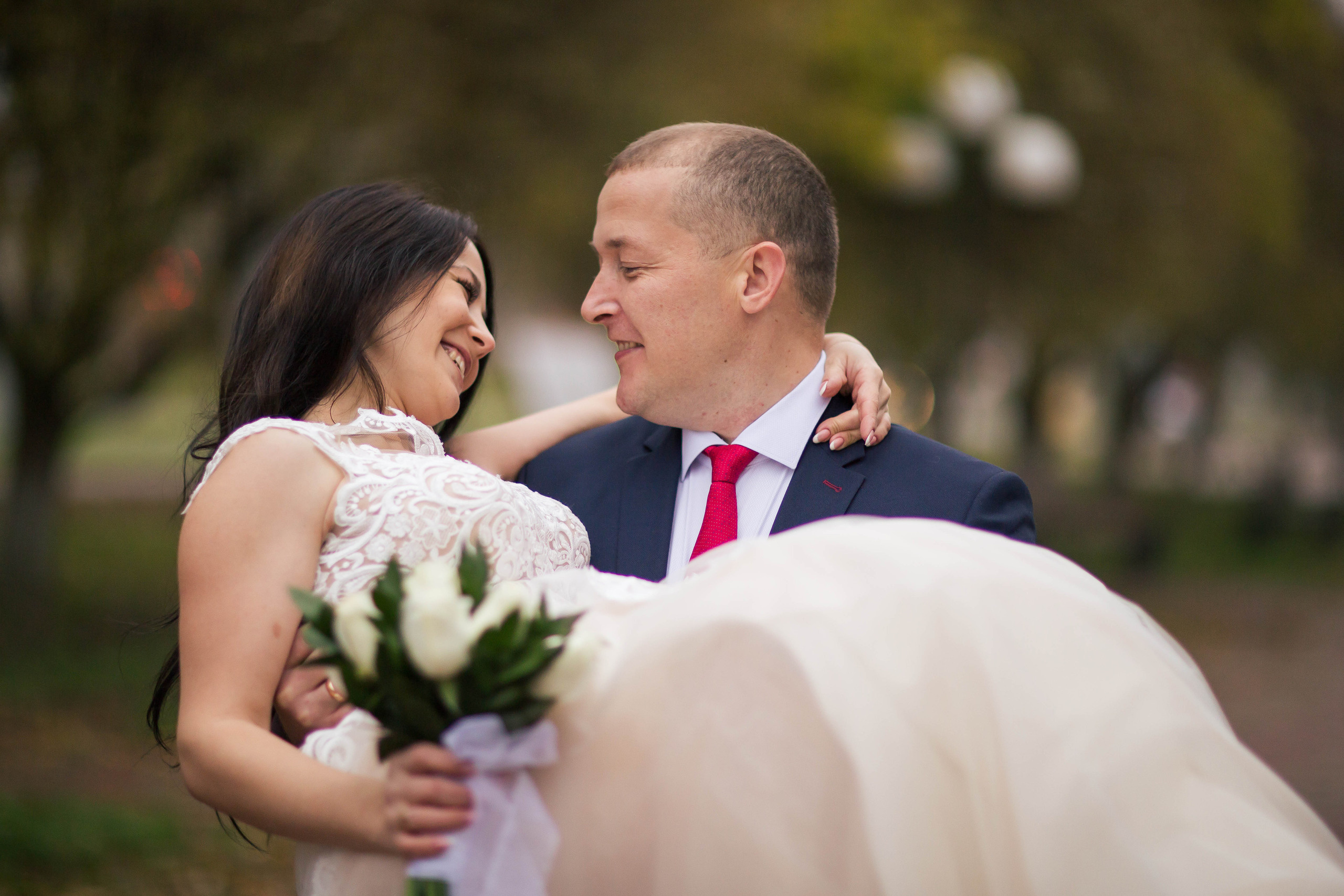 Игорь и Катя, свадебный день. Фотограф Десногорск Михаил Давыдов Акварель