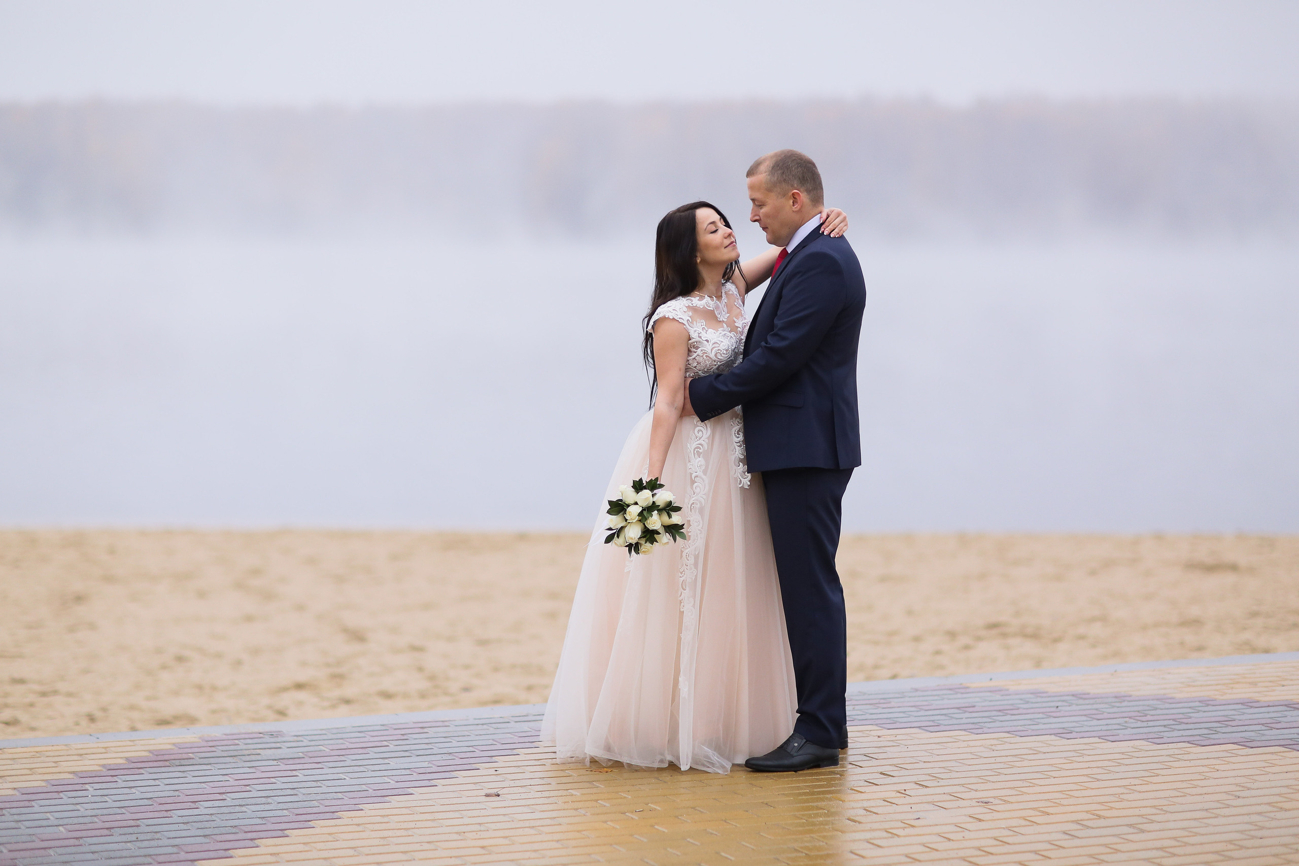 Игорь и Катя, свадебный день. Фотограф Десногорск Михаил Давыдов Акварель