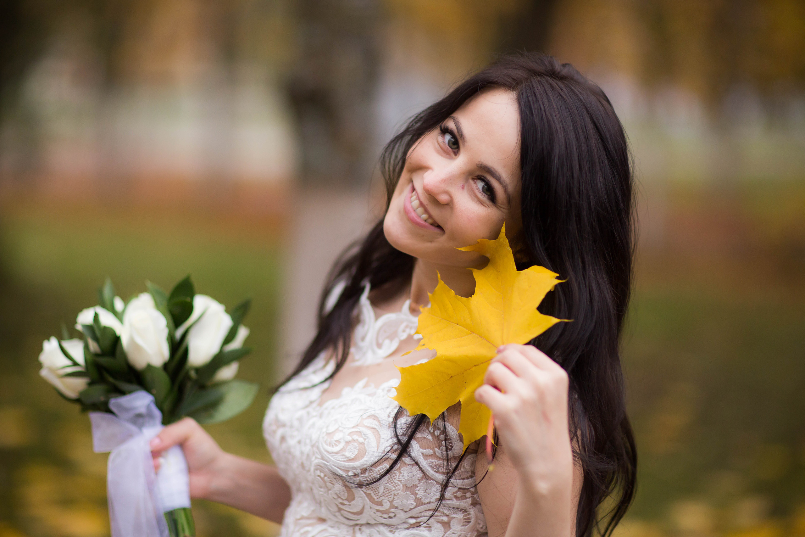 Игорь и Катя, свадебный день. Фотограф Десногорск Михаил Давыдов Акварель